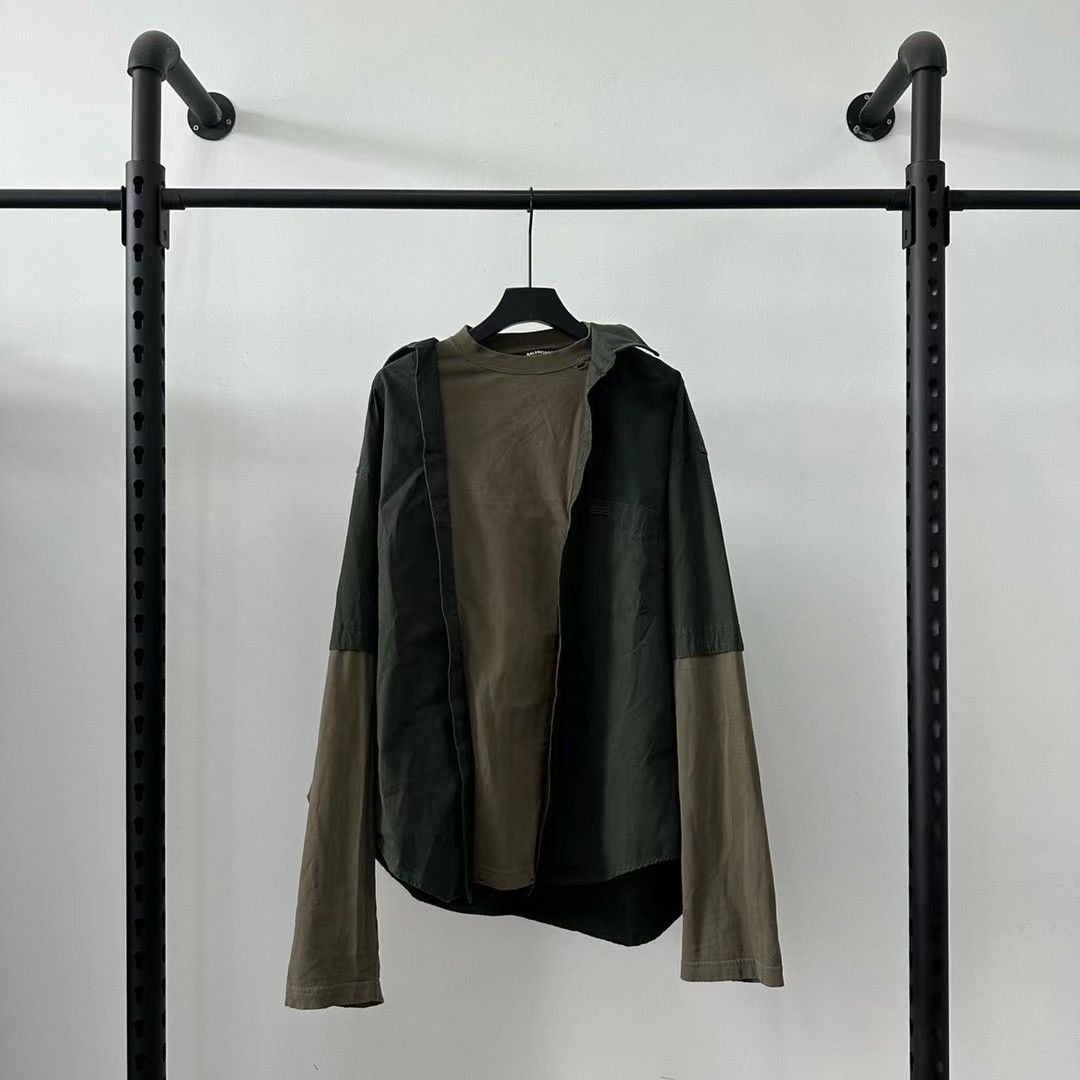 BALENCIAGA TROMPE L'OEIL SHIRT