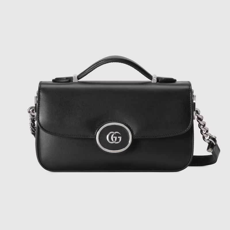 Gucci o1s1wg110225 Size: OS / Petite GG Mini Shoulder Bag in Black Size ONE SIZE - 1 Thumbnail