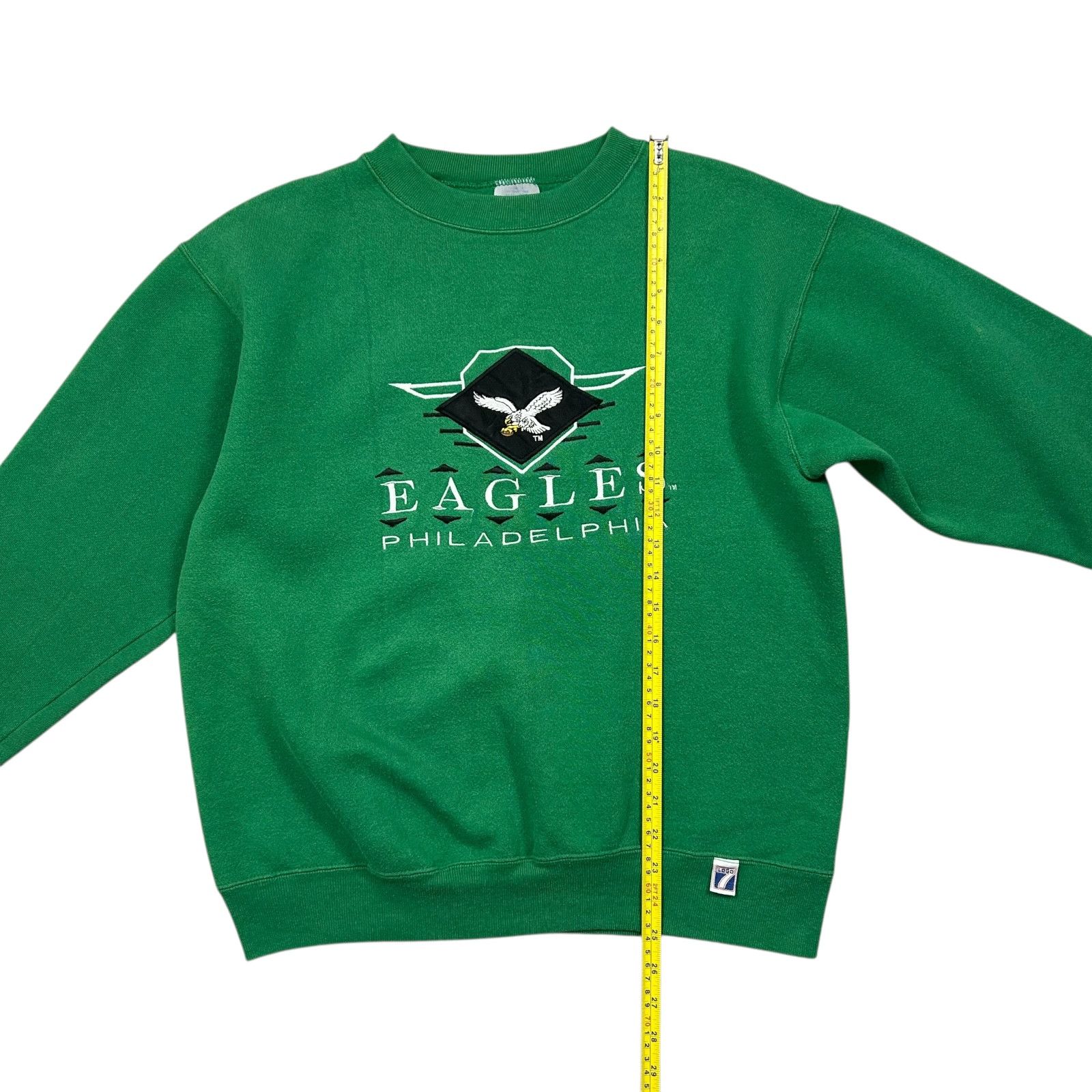 NFL VTG PHILADELPHIA EAGLES LOGO 7 SWEATSHIRT EMBROIDERED LOGO Size US M / EU 48-50 / 2 - 8 Thumbnail