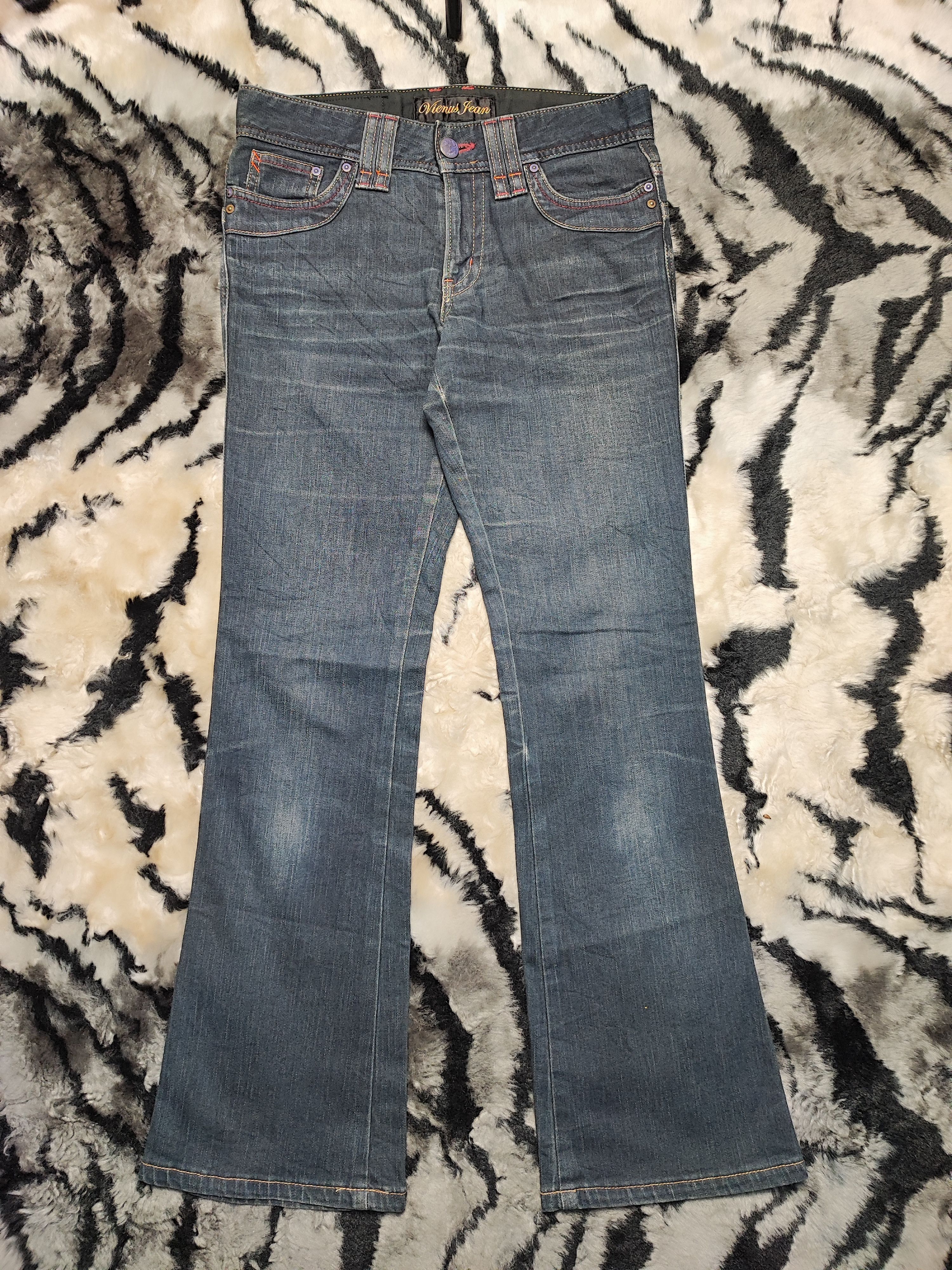 Edwin × Vintage Edwin Something Bootcut Flare Distressed Jeans Size US 30 / EU 46 - 2 Thumbnail
