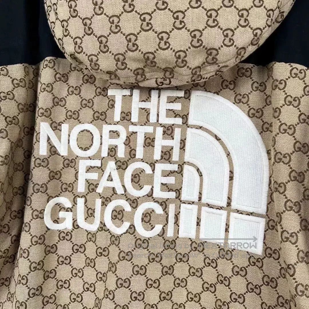 Gucci Gucci x TNF Monogram Embroidered Down Jacket. Size US L / EU 52-54 / 3 - 5 Thumbnail