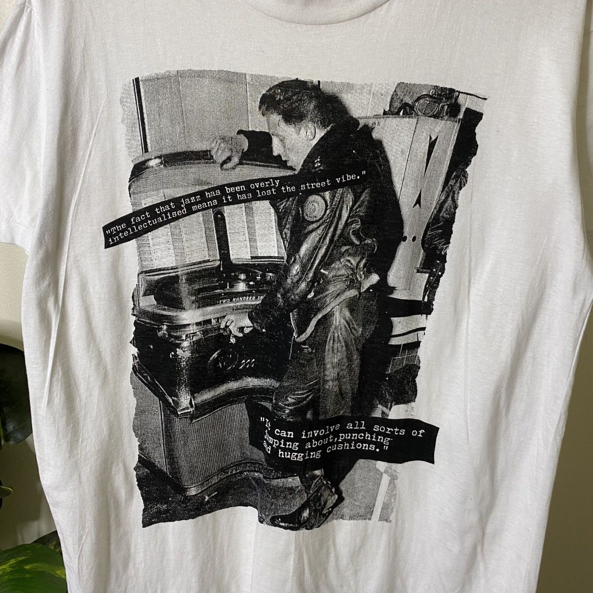 Vintage 1990s Teddy Boy Subculture T Shirt Size US L / EU 52-54 / 3 - 2 Thumbnail