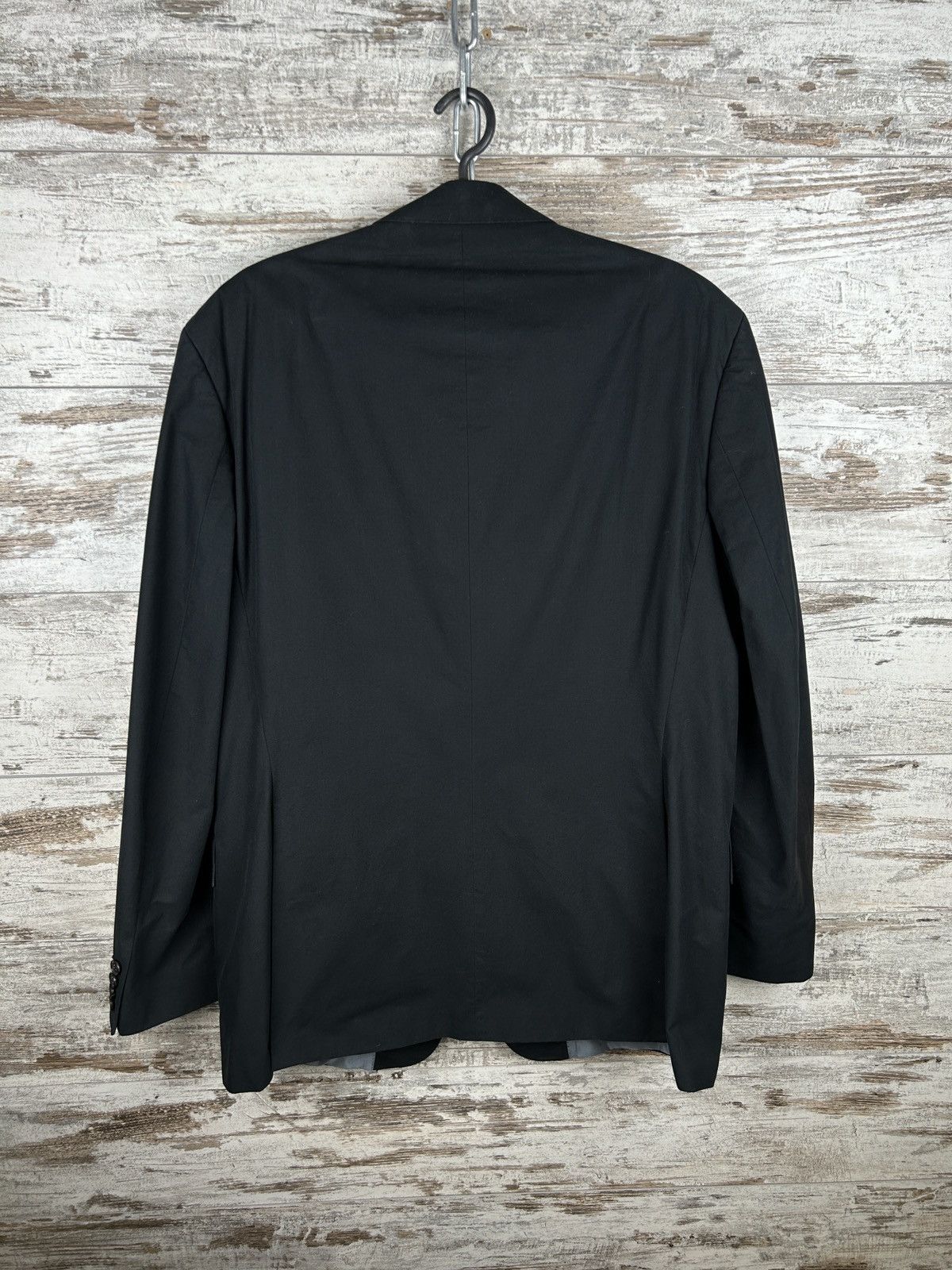 Hugo Boss Mens Vintage Hugo Boss blazer size XL black jacket rare Size 46S - 7 Thumbnail