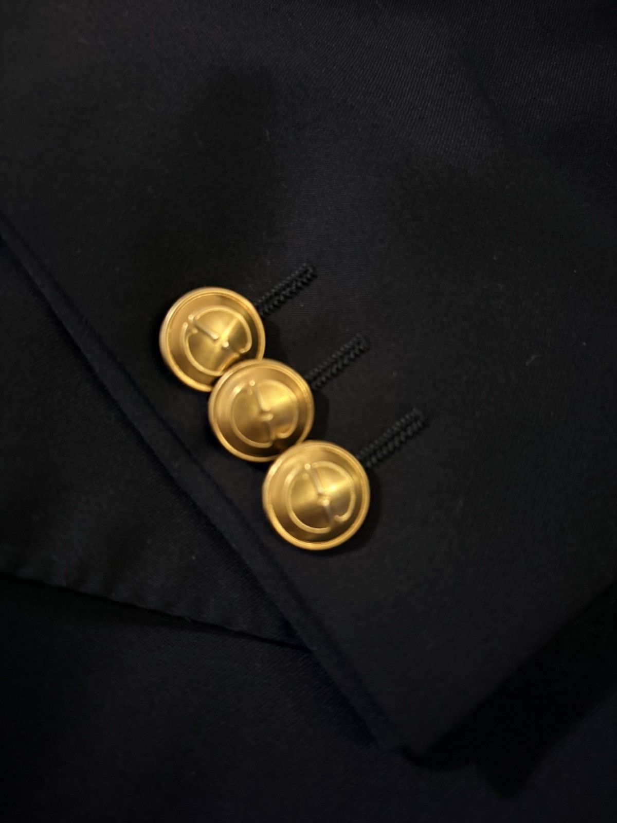 Gucci Gucci By Tom Ford Suit Jacket Navy Blazer Italy Size 46R - 6 Thumbnail