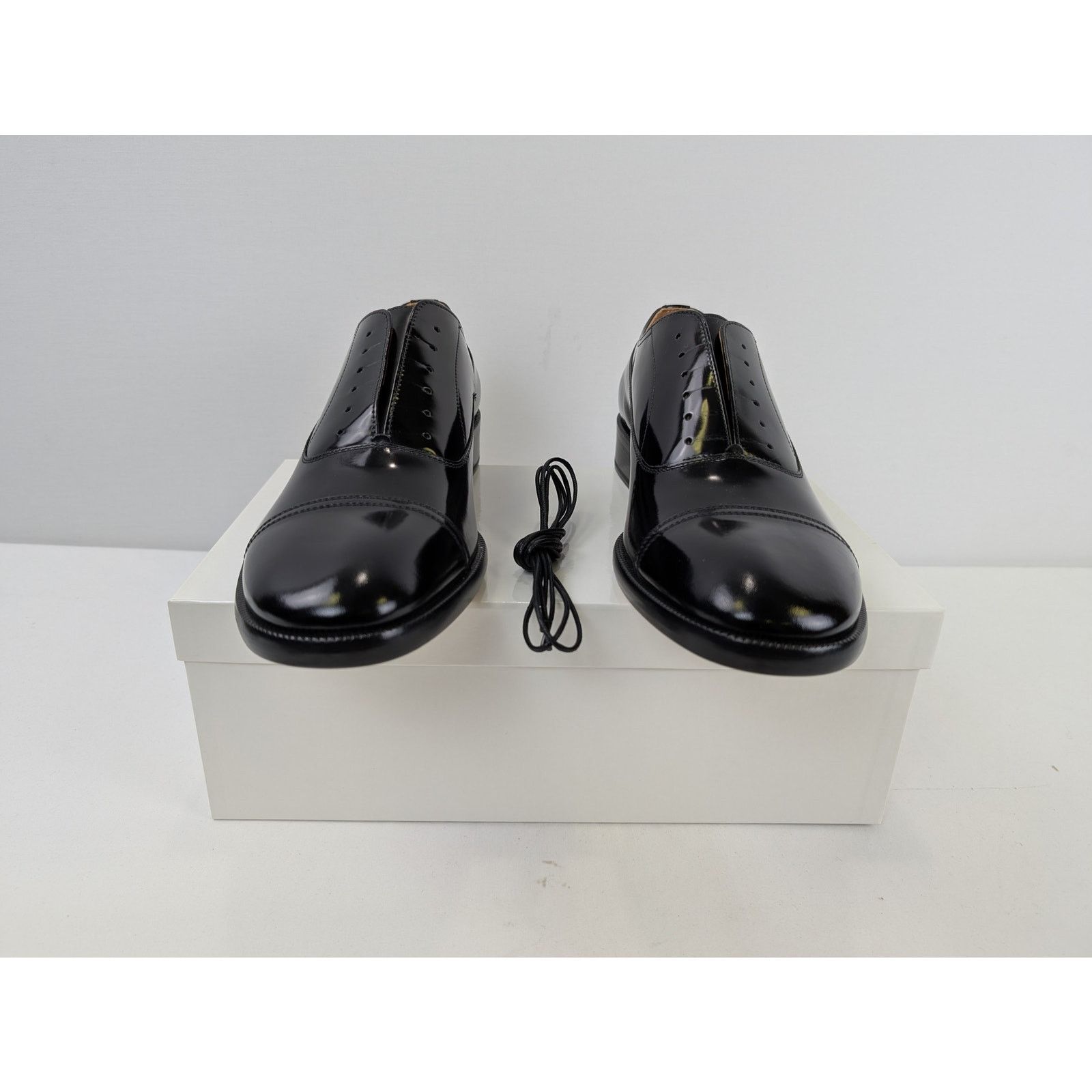 Maison Margiela o1rshd1 MMMKE Leather Shoe Boots in Black Size US 11 / EU 44 - 12 Thumbnail