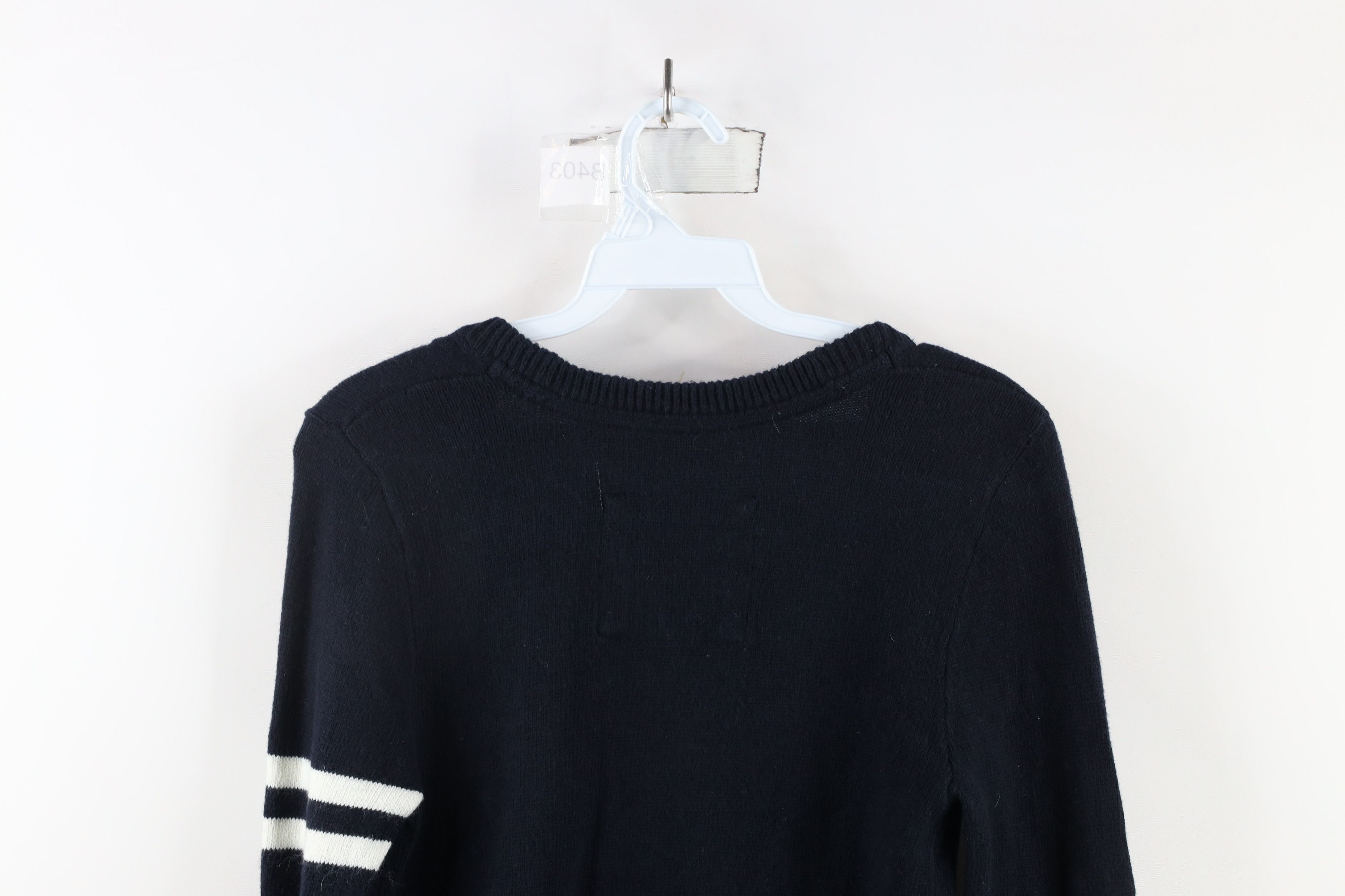 Abercrombie & Fitch × Vintage Vintage Abercrombie & Fitch Letterman Cardigan Sweater Size M / US 6-8 / IT 42-44 - 13 Thumbnail