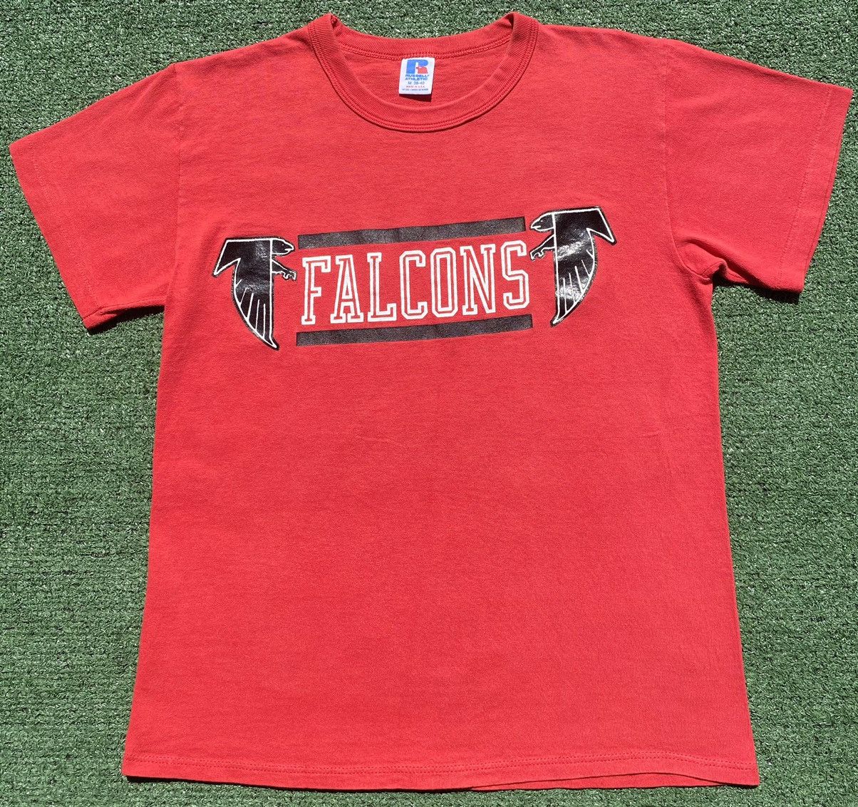 Russell Athletic VTG 90’s Russell Athletic Atlanta Falcons Painted T-Shirt S Size S / US 4 / IT 40 - 1 Thumbnail