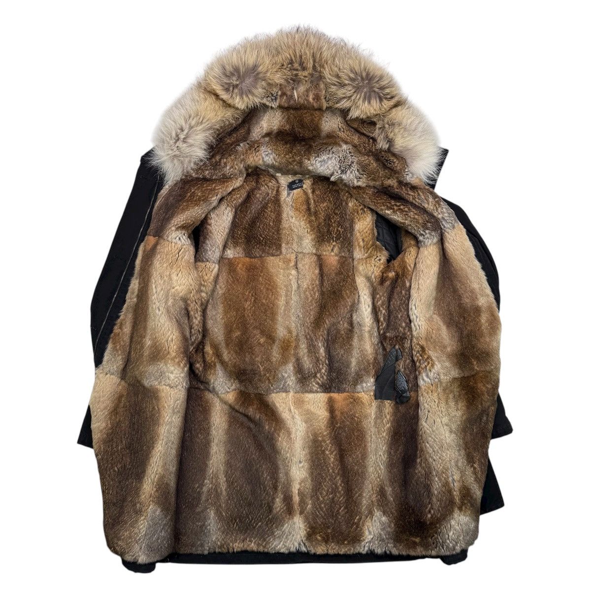 Yves Salomon YVES SALOMON ARMY RABBIT FUR PARKA Size S / US 4 / IT 40 - 4 Thumbnail