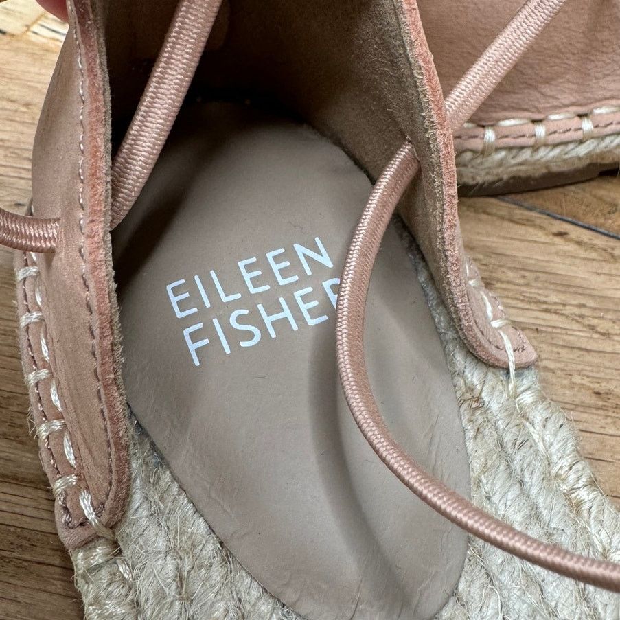 Eileen Fisher NEW Eileen Fisher D’Orsay Lee Espadrille Flat Sandals Size US 6 / IT 36 - 6 Thumbnail