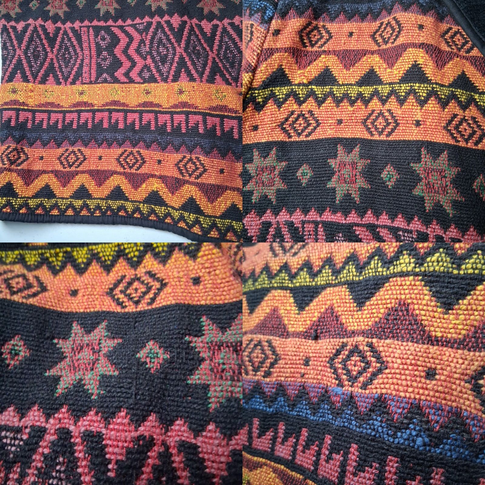 Vintage VINTAGE New Identity Tapestry Jacket Women XL Cropped Southwestern Stars Read Size XL / US 12-14 / IT 48-50 - 11 Thumbnail