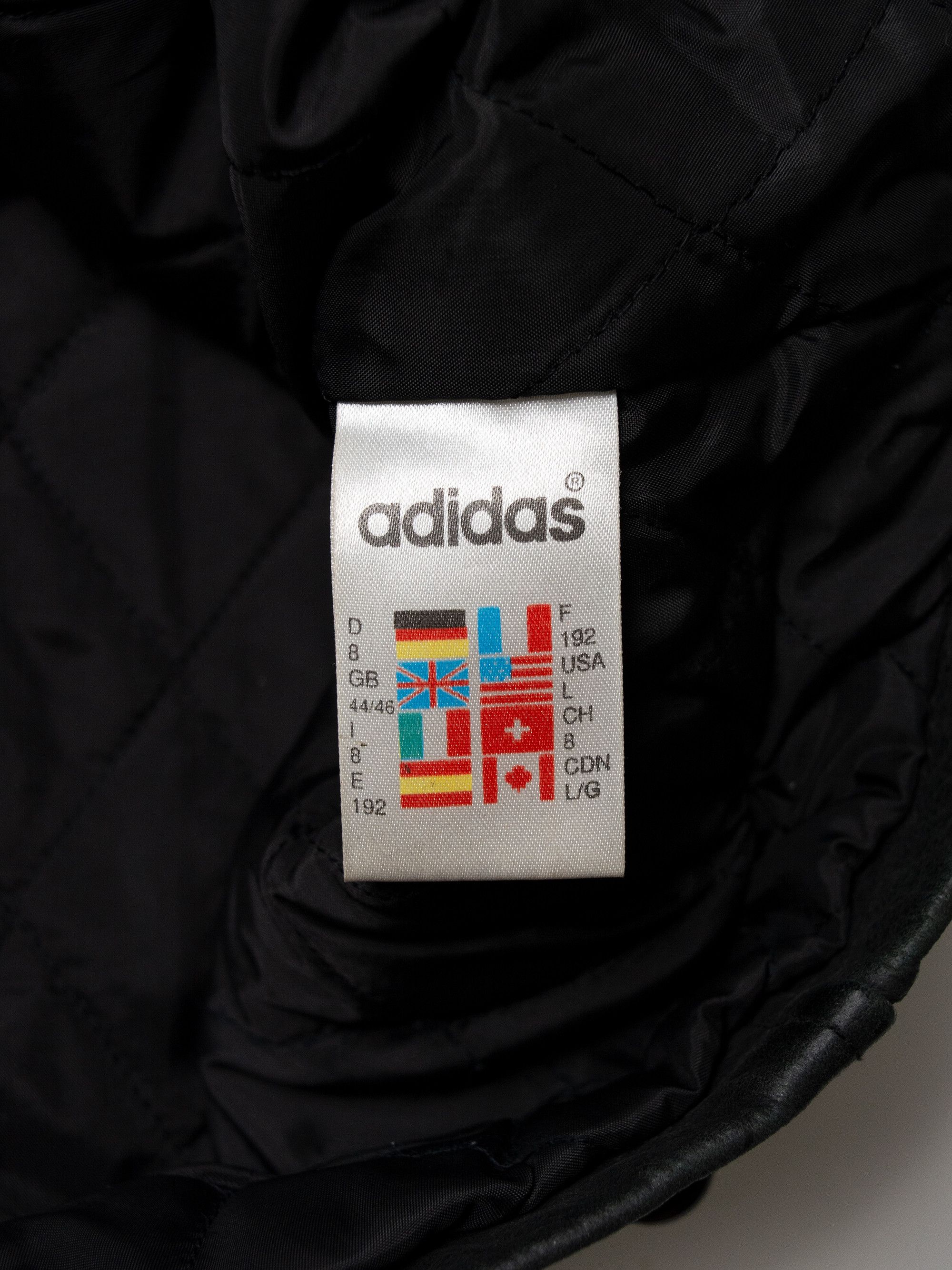 Adidas Adidas - (vintage) Bayern Munchen leather jacket - size L Size US L / EU 52-54 / 3 - 14 Thumbnail