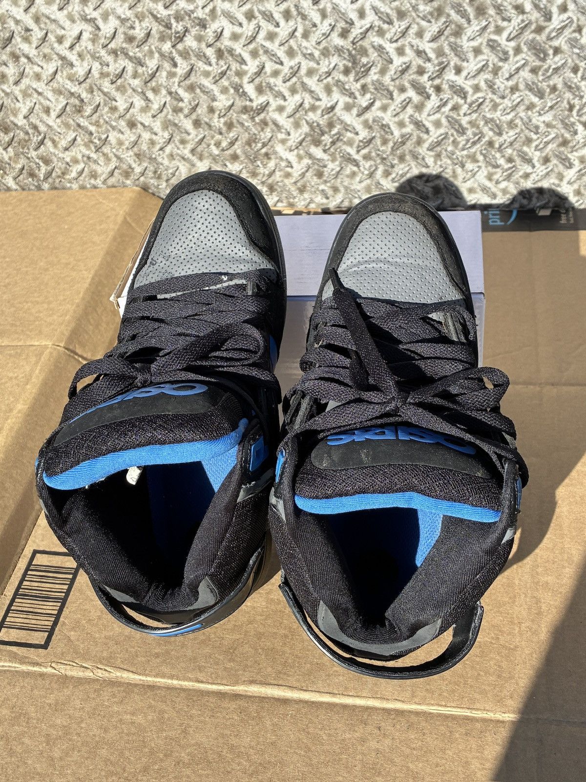 Osiris Osiris NYC 83 LTE Rare Blue Black Men's High Top Skate 7.5 Size US 7.5 / EU 40-41 - 3 Thumbnail