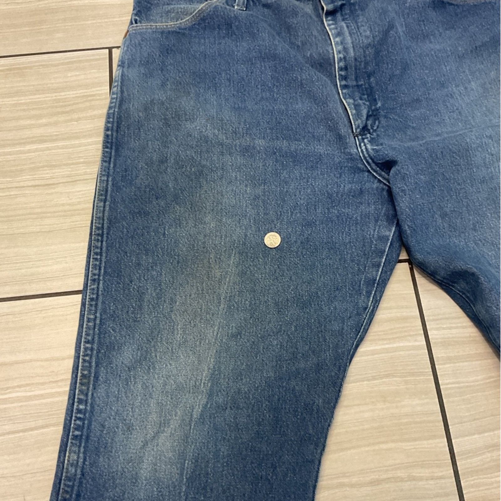 Wrangler Vintage 90s Wrangler Distressed Jeans Size US 40 / EU 56 - 5 Thumbnail