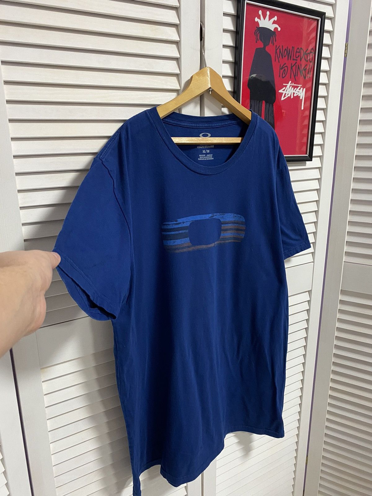 Oakley T Shirt Tee Oakley SkyBlue Centr Logo Graphic Size US XL / EU 56 / 4 - 1 Thumbnail