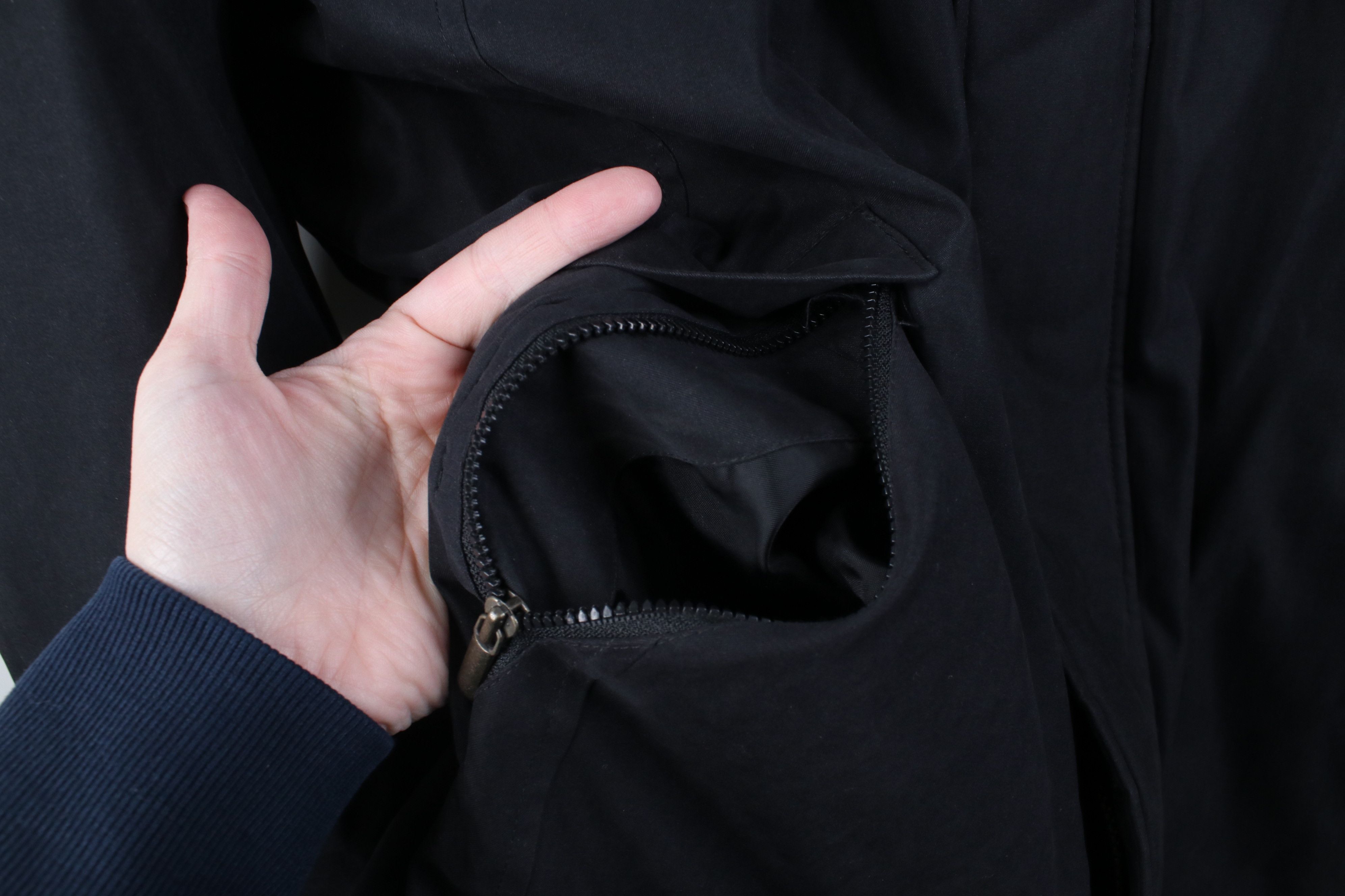 Vintage Vintage 90s Streetwear Filled Microfiber Puffer Jacket Black Size US M / EU 48-50 / 2 - 10 Thumbnail