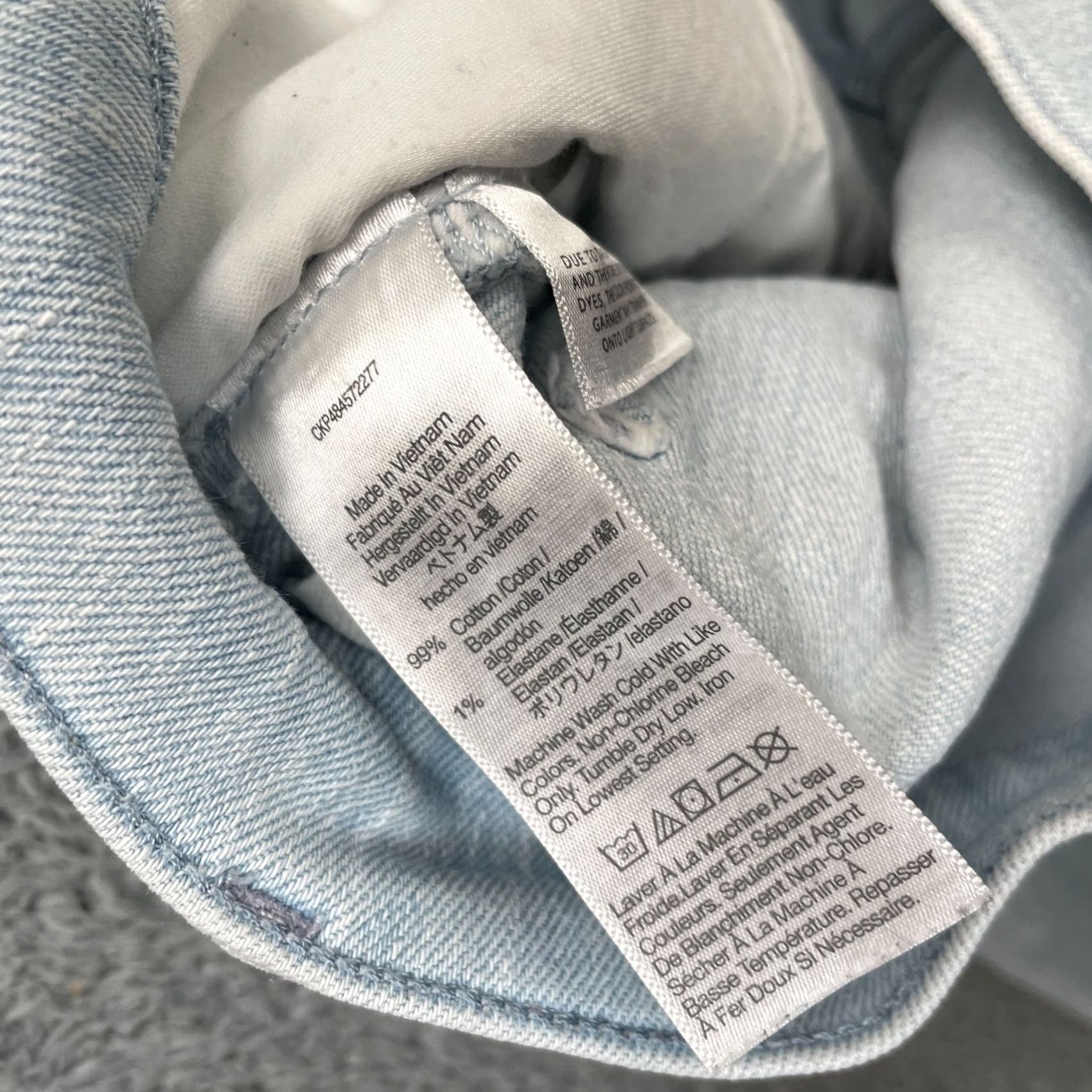 Madewell Madewell Jeans Womens 28 Blue 90s Straight Leg Denim Cotton Stretch Light Wash Jeans Regular Women 5-Pocket Size 30" / US 8 / IT 44 - 5 Thumbnail