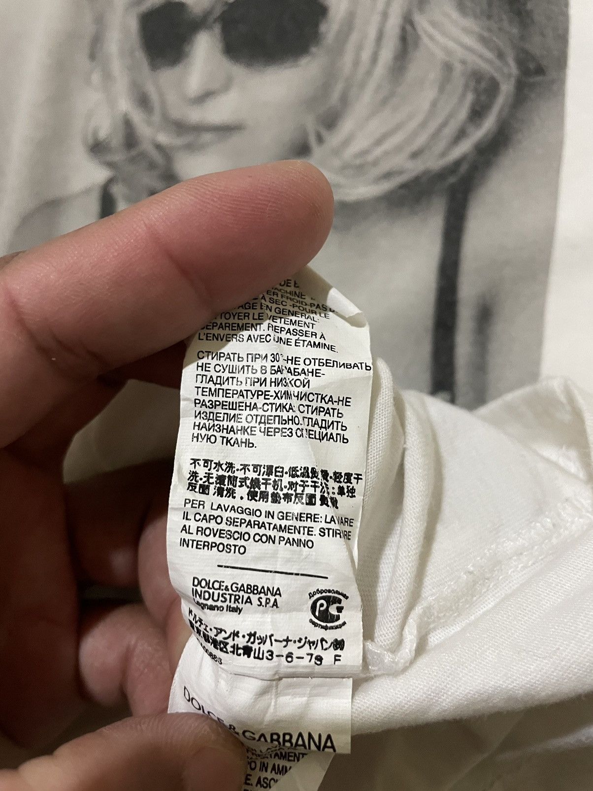 Designer × Dolce & Gabbana D&G Tshirt Debbie Harry Blondie Made in Italy Dolce&Gabbana Size US M / EU 48-50 / 2 - 6 Thumbnail
