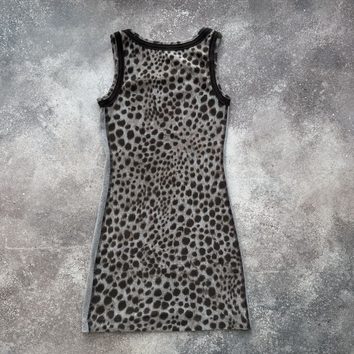20471120 × Japanese Brand Marc Cain Sport Super Sexy Leopard Long Tank Top Size M / US 6-8 / IT 42-44 - 5 Thumbnail