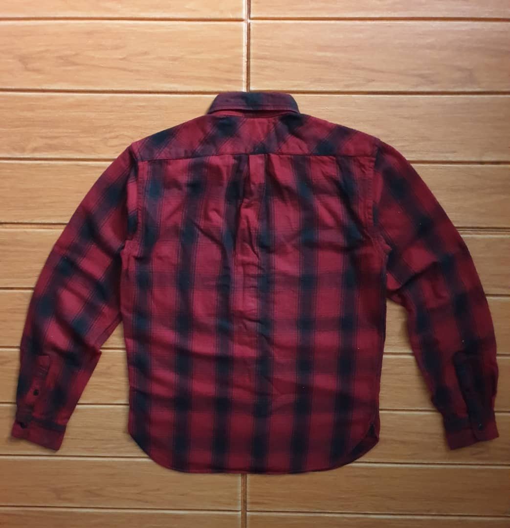 Beams Plus 💥BEAMS HEART Checkered red Flannel shirt Size US M / EU 48-50 / 2 - 2 Thumbnail