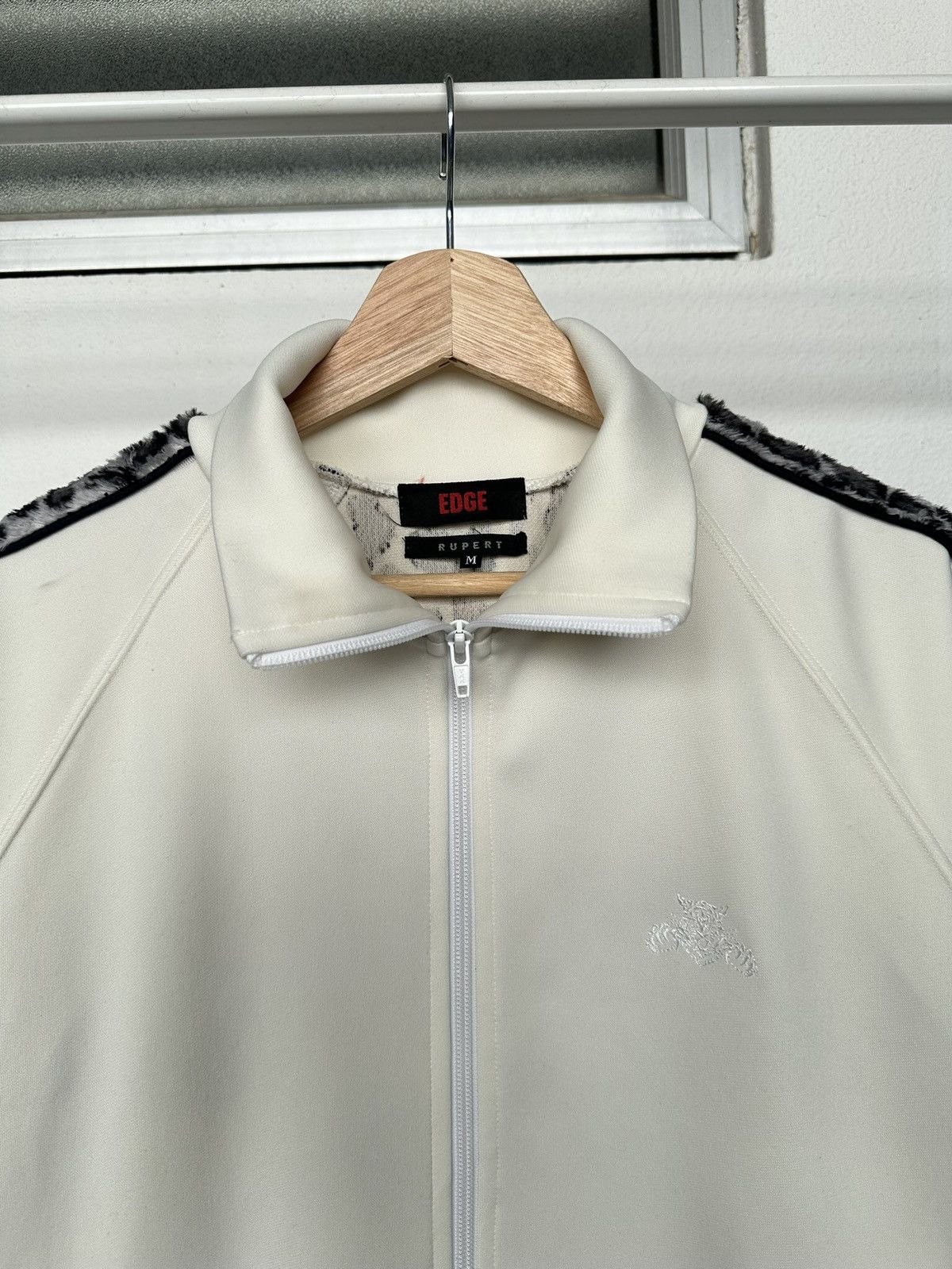 If Six Was Nine 00’s EDGE RUPERT leopard zipper track sweater Size US M / EU 48-50 / 2 - 11 Thumbnail