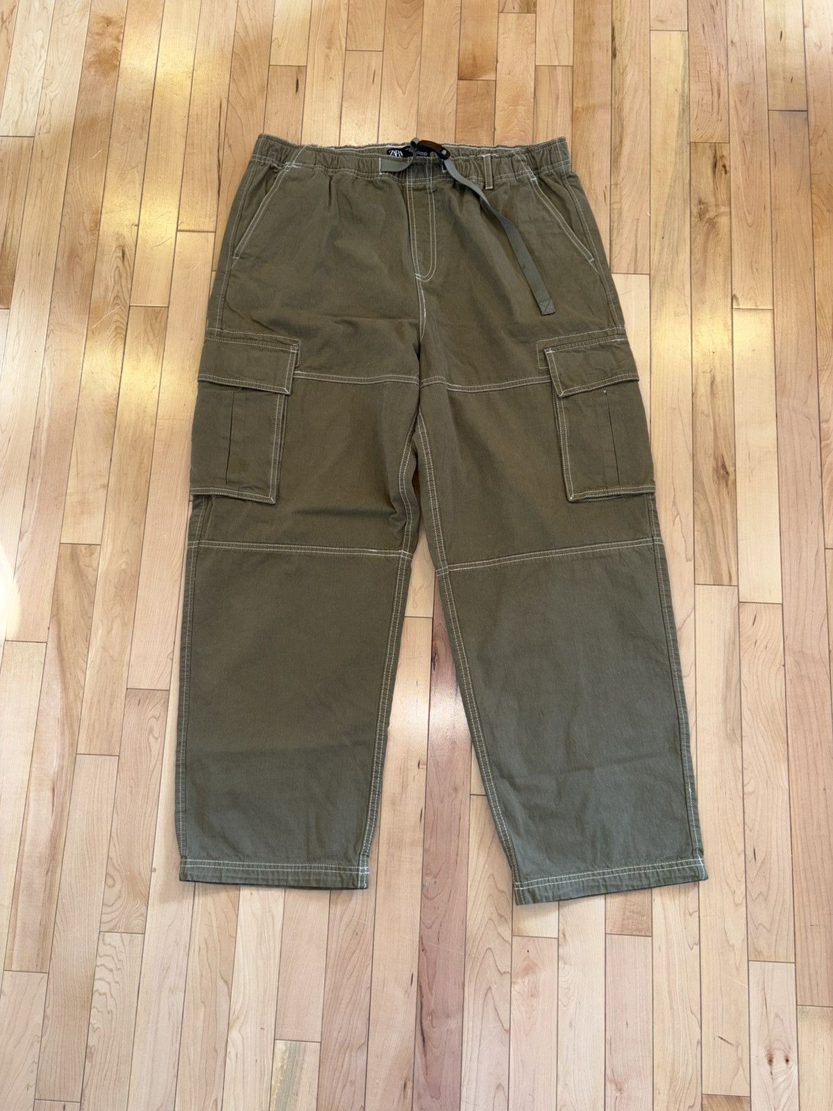 Zara Baggy cargo zara Size US 32 / EU 48 - 3 Thumbnail