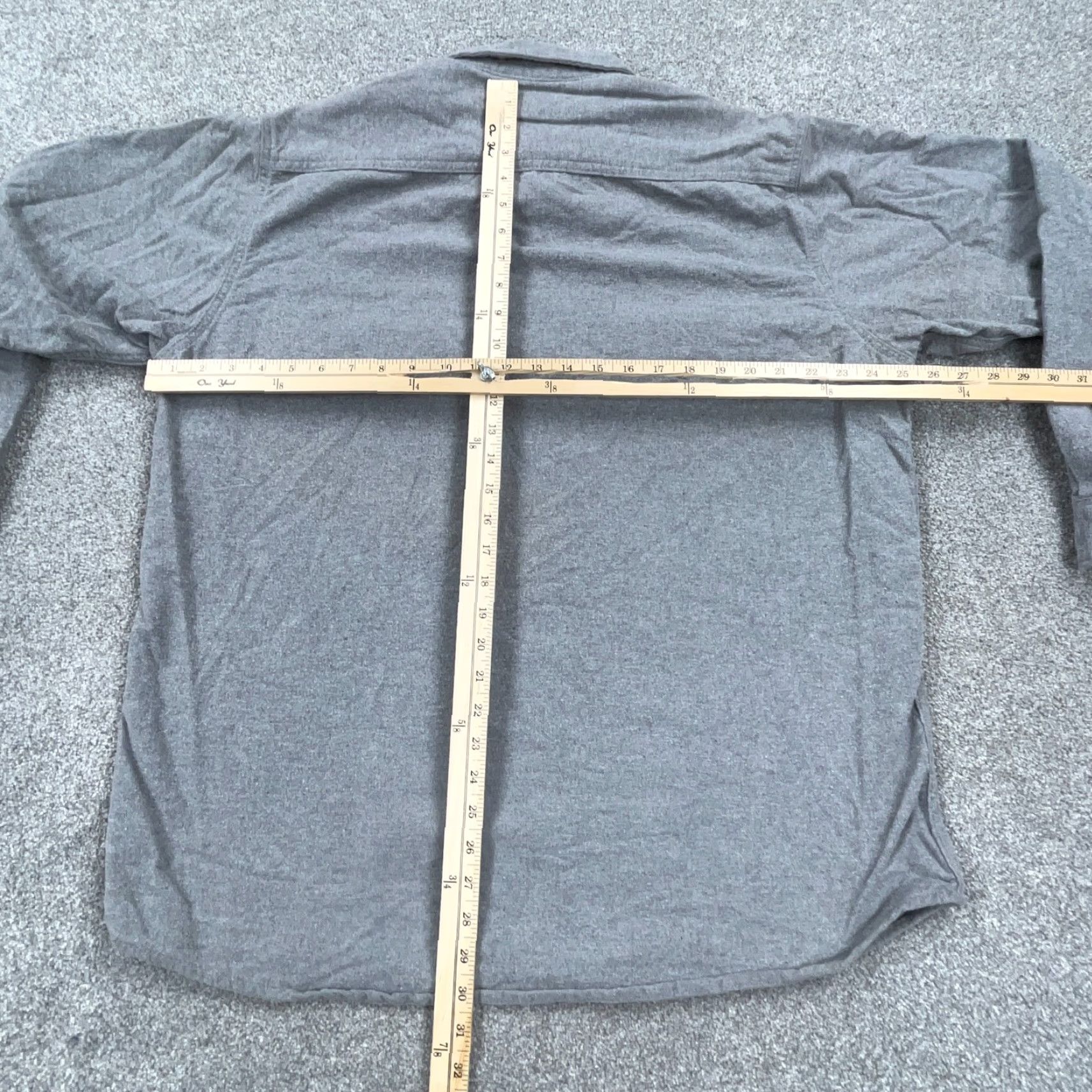 Vintage VINTAGE RedHead Shirt Men XL Gray Button Up Chamois Cloth Thick Heavy Camp Y2K Size US XL / EU 56 / 4 - 6 Thumbnail