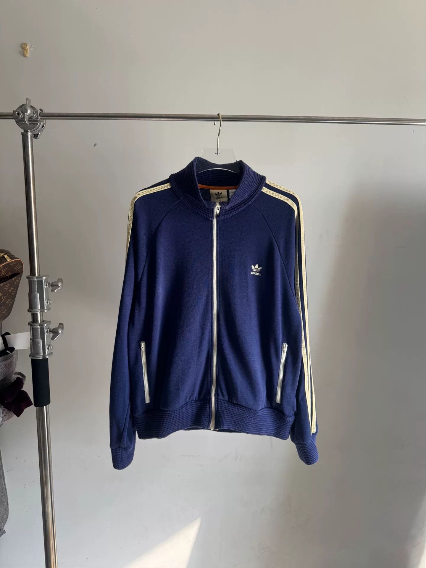 Wales Bonner Adidas Wales Bonner Knit Jacket Blue Size US L / EU 52-54 / 3 - 1 Thumbnail