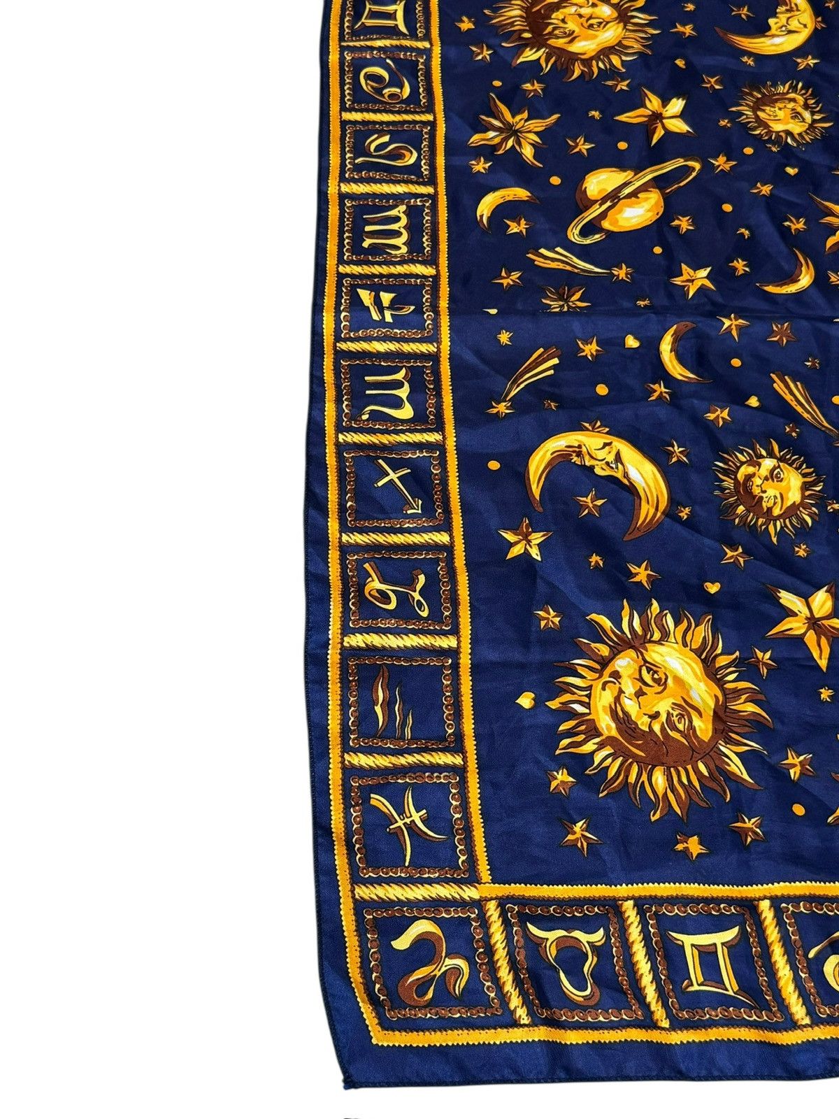 Versace Gianni Versace Silk Moon Sun Stars Zodiac Shawl Scarf Size ONE SIZE - 7 Thumbnail