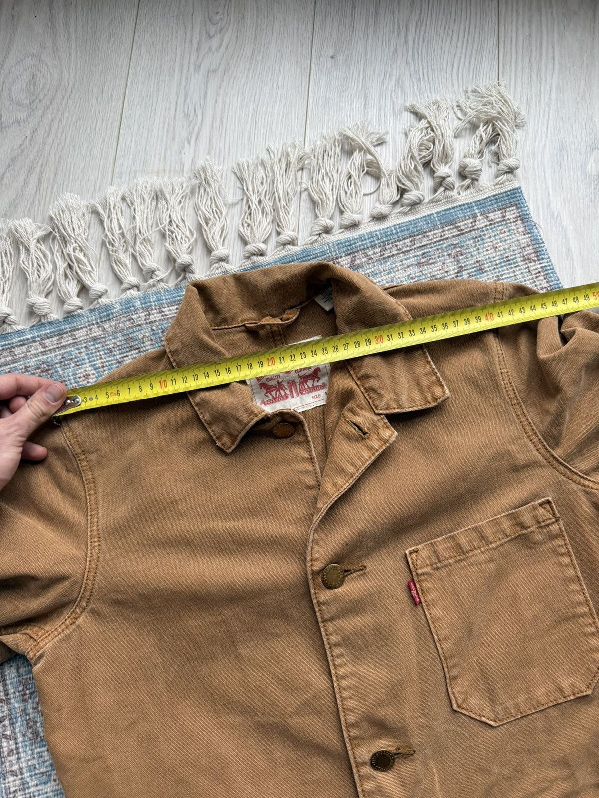 Levi's Levi’s Engineer Chore Canvas Worker Jacket Men Size US S / EU 44-46 / 1 - 12 Thumbnail