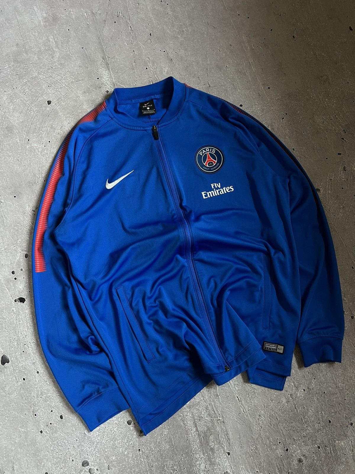 Nike Nike FC PSG Paris Saint Germain Full Zip Training Jacket L Size US L / EU 52-54 / 3 - 1 Thumbnail