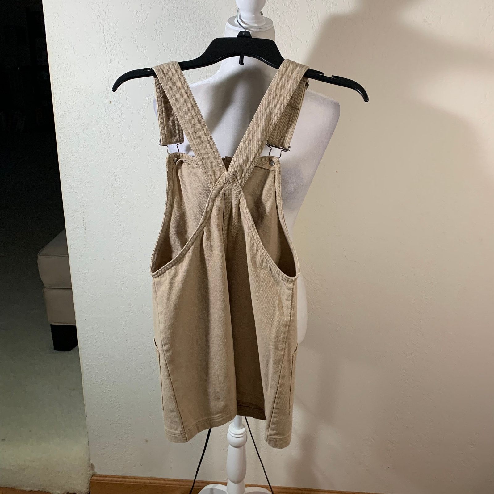 Kendall And Kylie Kendal & Kylie Overall Skirt Khaki Color Size S Size 27" / US 4 / IT 40 - 2 Thumbnail