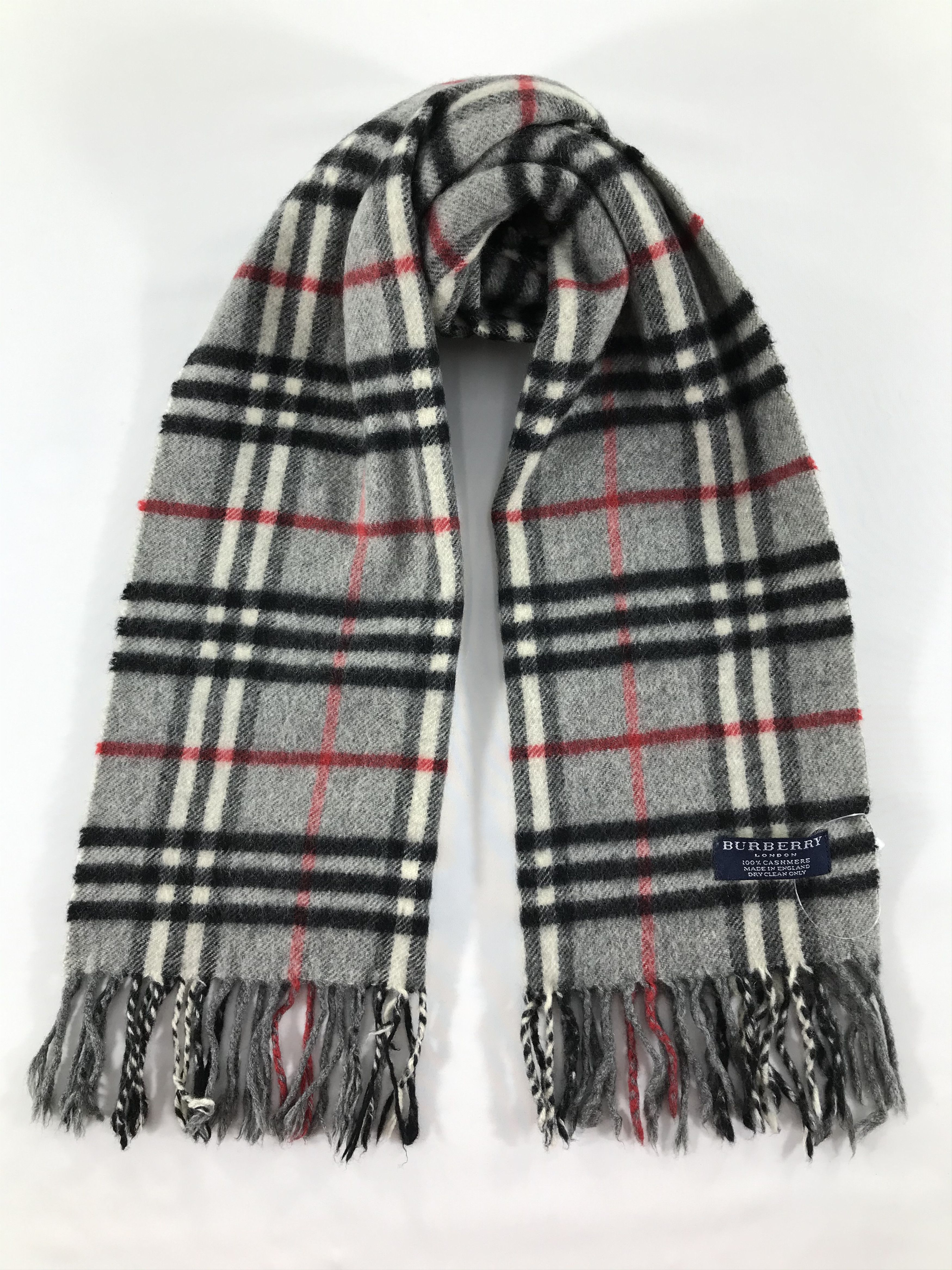 Burberry Vintage Burberry Scarf/Muffler/Neckwear MF1406 Size ONE SIZE - 1 Thumbnail