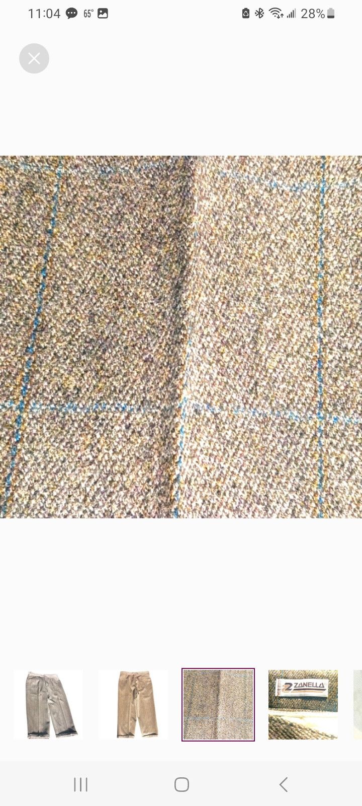 Zanella Zanella Pure Wool Pants Size US 32 / EU 48 - 2 Thumbnail