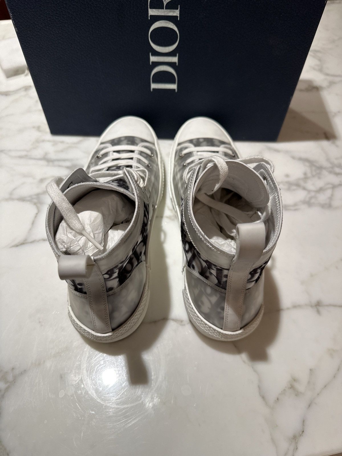 Dior Dior B23 HIGH-TOP SNEAKER Size US 11 / EU 44 - 5 Thumbnail