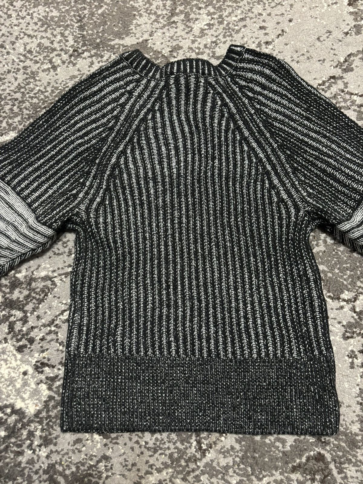 DKNY × Japanese Brand × Vintage Vintage DKNY knit Striped y2k sweater Size M / US 6-8 / IT 42-44 - 6 Thumbnail