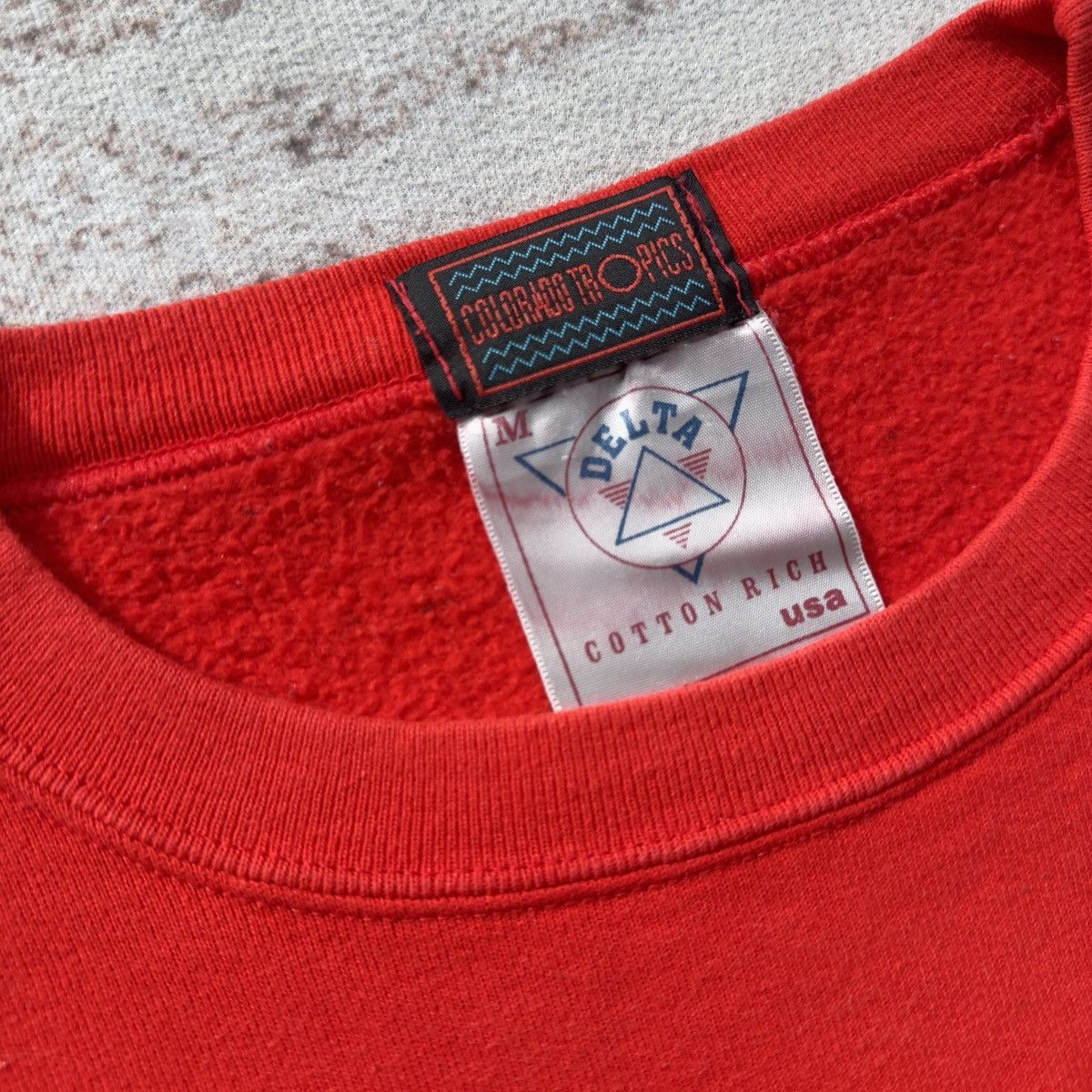 Delta VINTAGE THE OLYMPIC CLUB EMBROIDERED BIG LOGO MADE IN USA Size US M / EU 48-50 / 2 - 7 Thumbnail