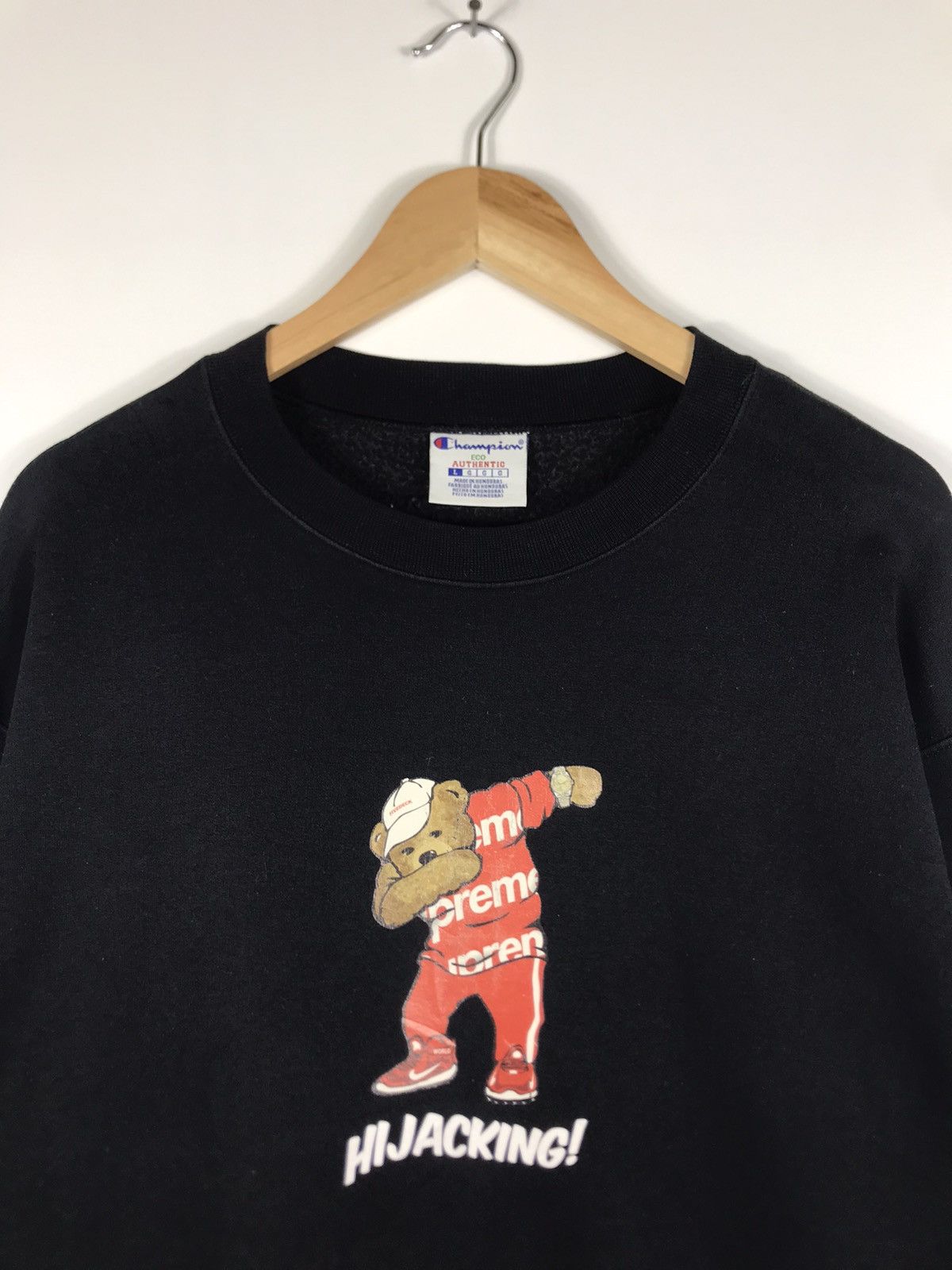 Champion 🔥Streetwear Champion Supreme Hijacking Sweatshirt Size US L / EU 52-54 / 3 - 4 Thumbnail