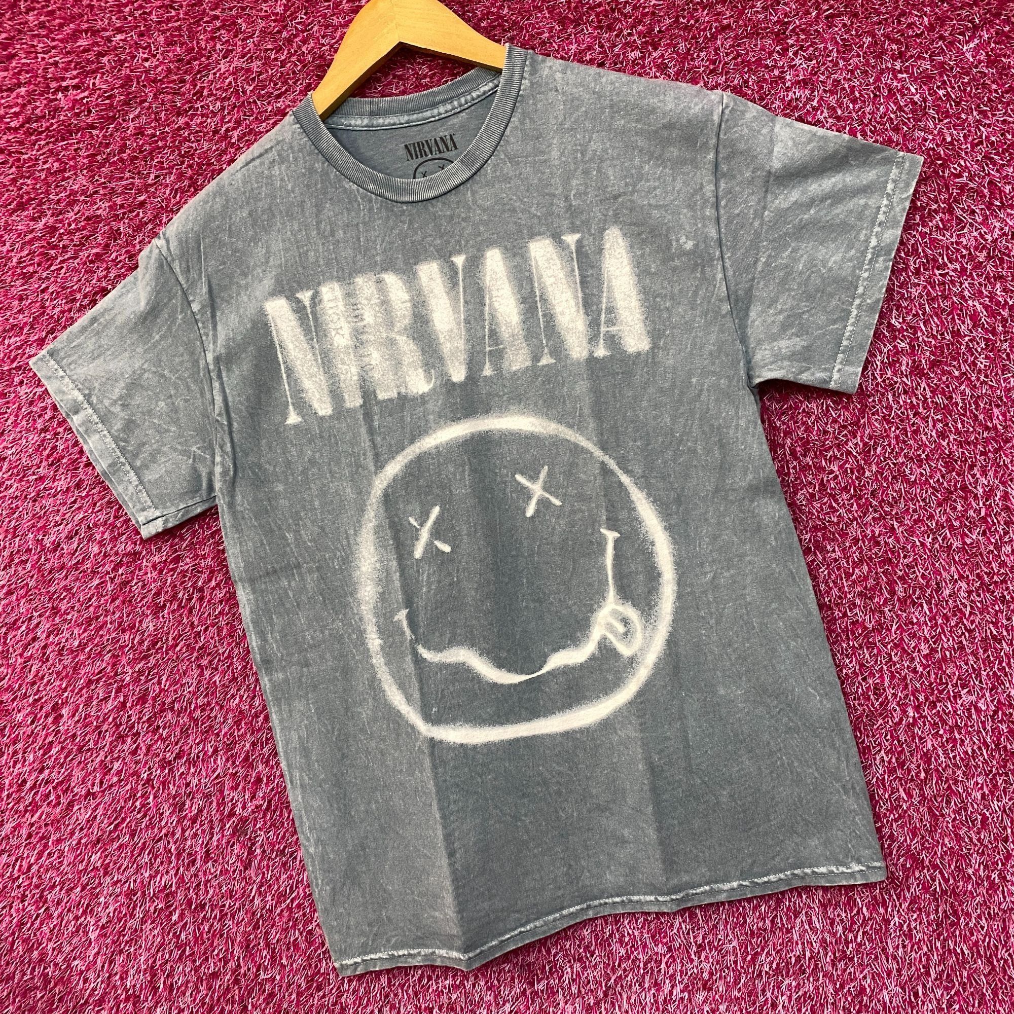 Nirvana Nirvana Nevermind Smiley Grunge Band T-Shirt Medium Size US M / EU 48-50 / 2 - 3 Thumbnail