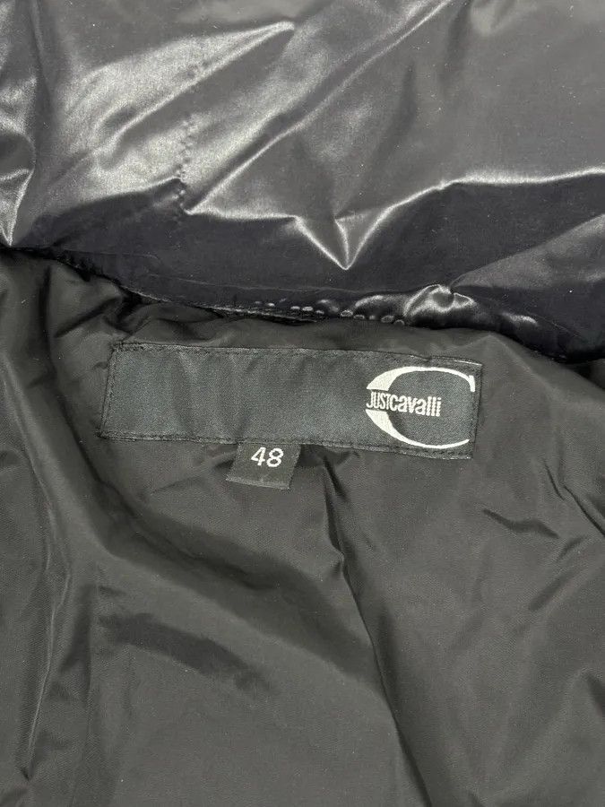 Just Cavalli AW2011 Cavalli Black Nylon Quilted Puffer Jacket Size US M / EU 48-50 / 2 - 8 Thumbnail