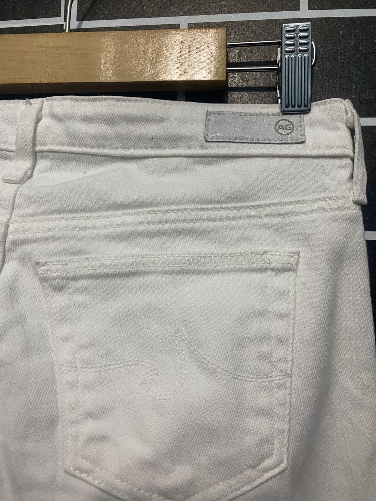 AG Adriano Goldschmied × Designer AG Adriano Goldschmied the stilt cigarette leg denim jeans Size 28" / US 6 / IT 42 - 8 Thumbnail