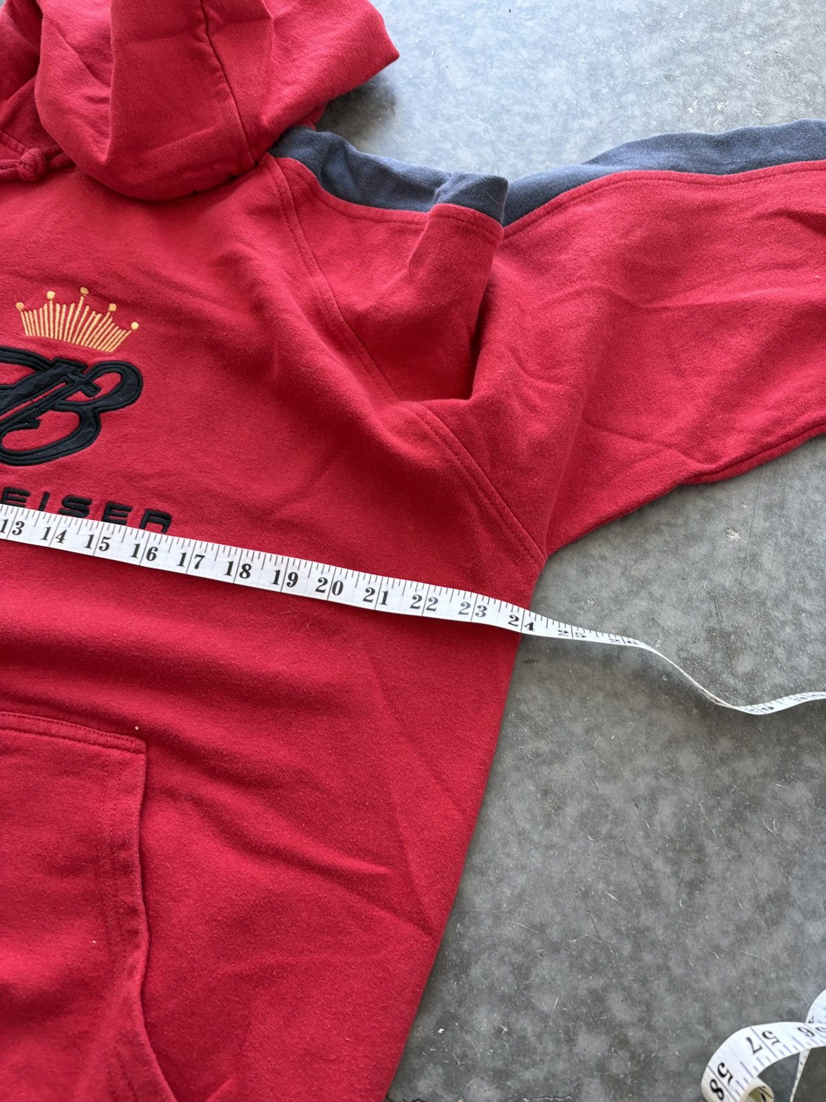 Budweiser Vintage Y2K Budweiser Dale Jr Hoodie Size US L / EU 52-54 / 3 - 8 Thumbnail