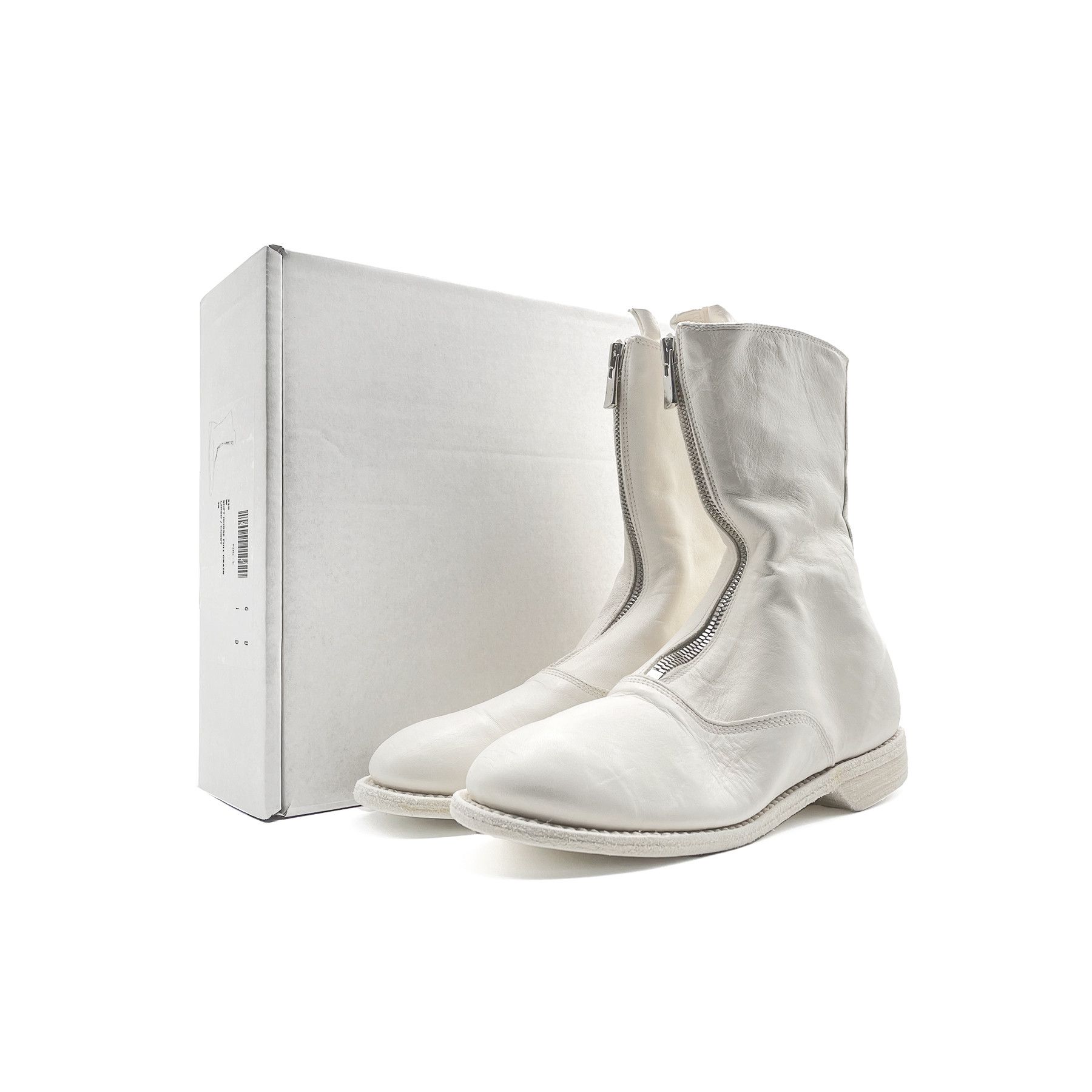 Guidi GUIDI Soft Horse Grain Women 310 Front Zip Leather Boots Size US 6.5 / IT 36.5 - 4 Thumbnail