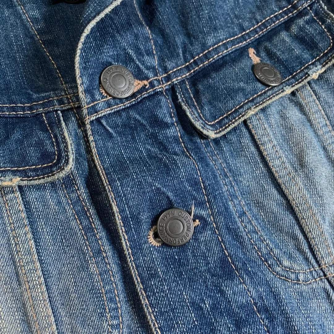Japanese Brand × PPFM Peyton Place For Men Archive Studded Trucker Jacket Size US M / EU 48-50 / 2 - 4 Thumbnail