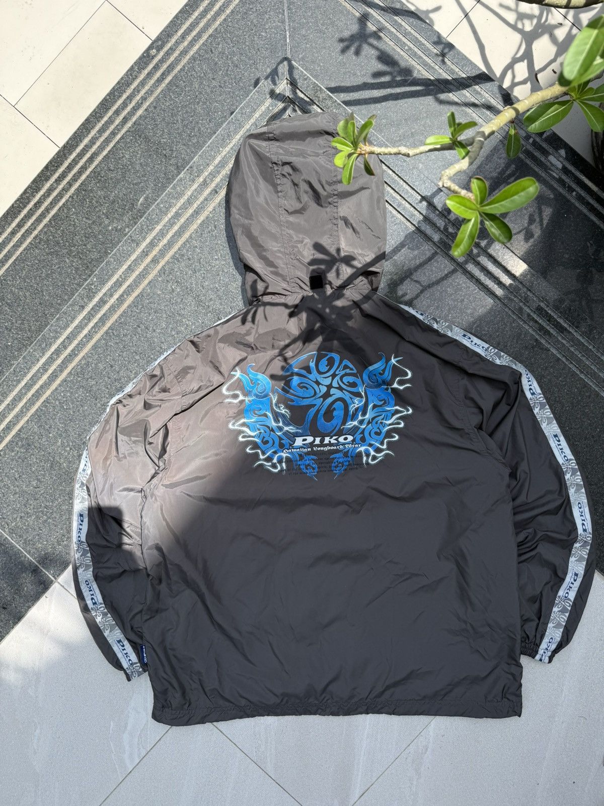 Japanese Brand 90’s PIKO RARE MULTI BACK LOGO Y2K HAWAIIAN RETRO ZIP JACKET Size US M / EU 48-50 / 2 - 10 Thumbnail