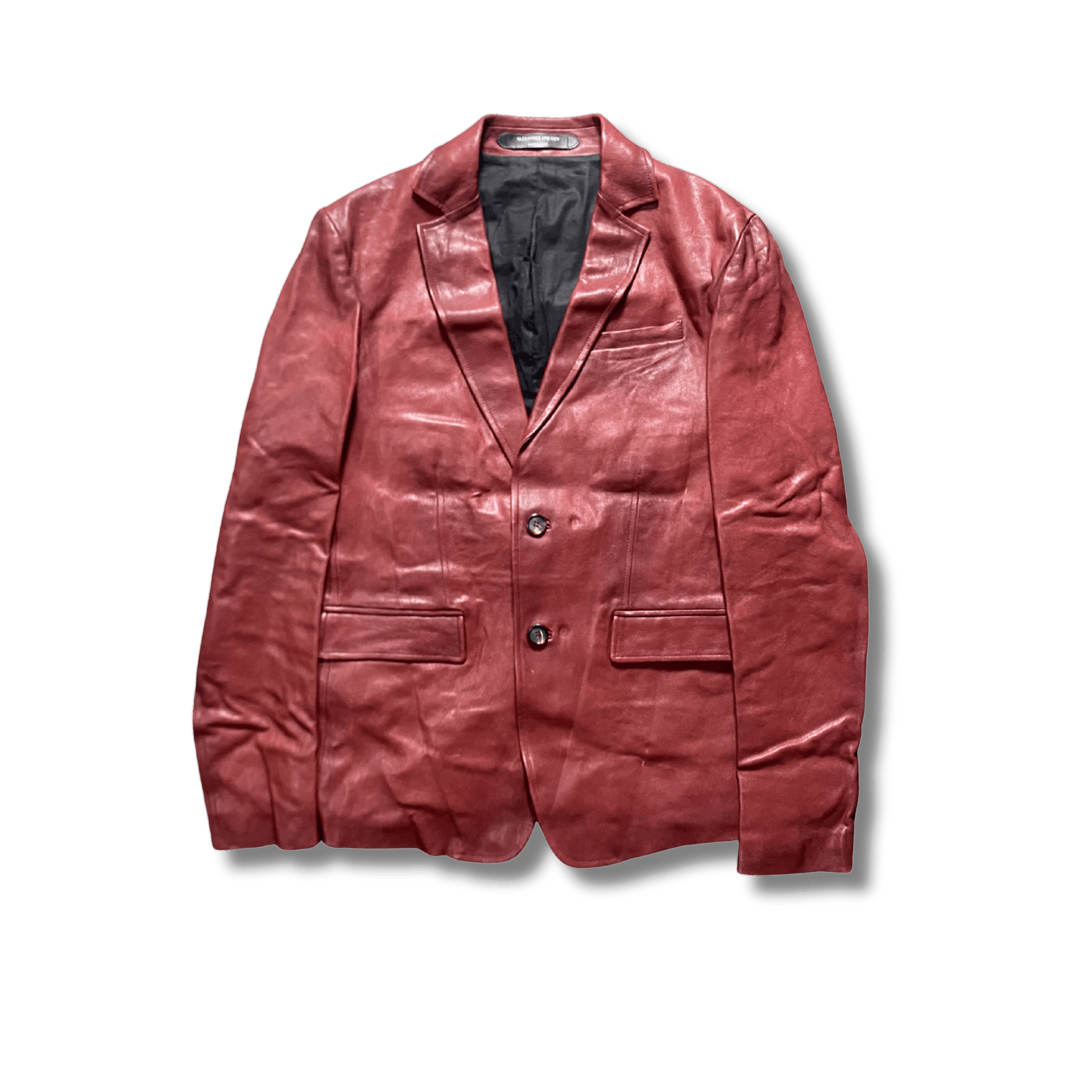 Alexander McQueen Alexander Mcqueen Leather Jacket Size US L / EU 52-54 / 3 - 1 Thumbnail