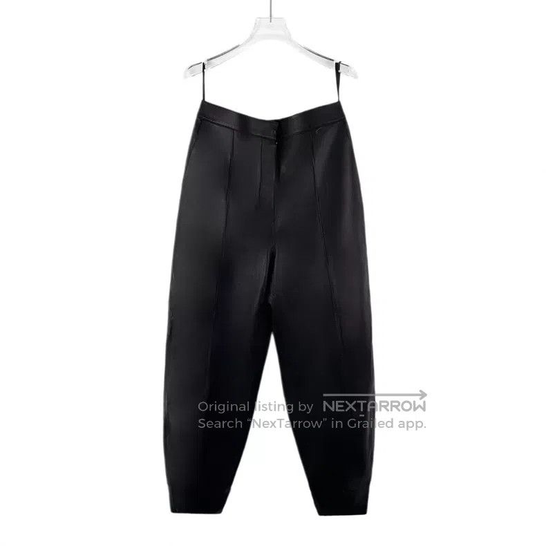 Loewe Loewe Black Casual Leather Long Pants Size 25" / US 0 / IT 36 - 1 Thumbnail