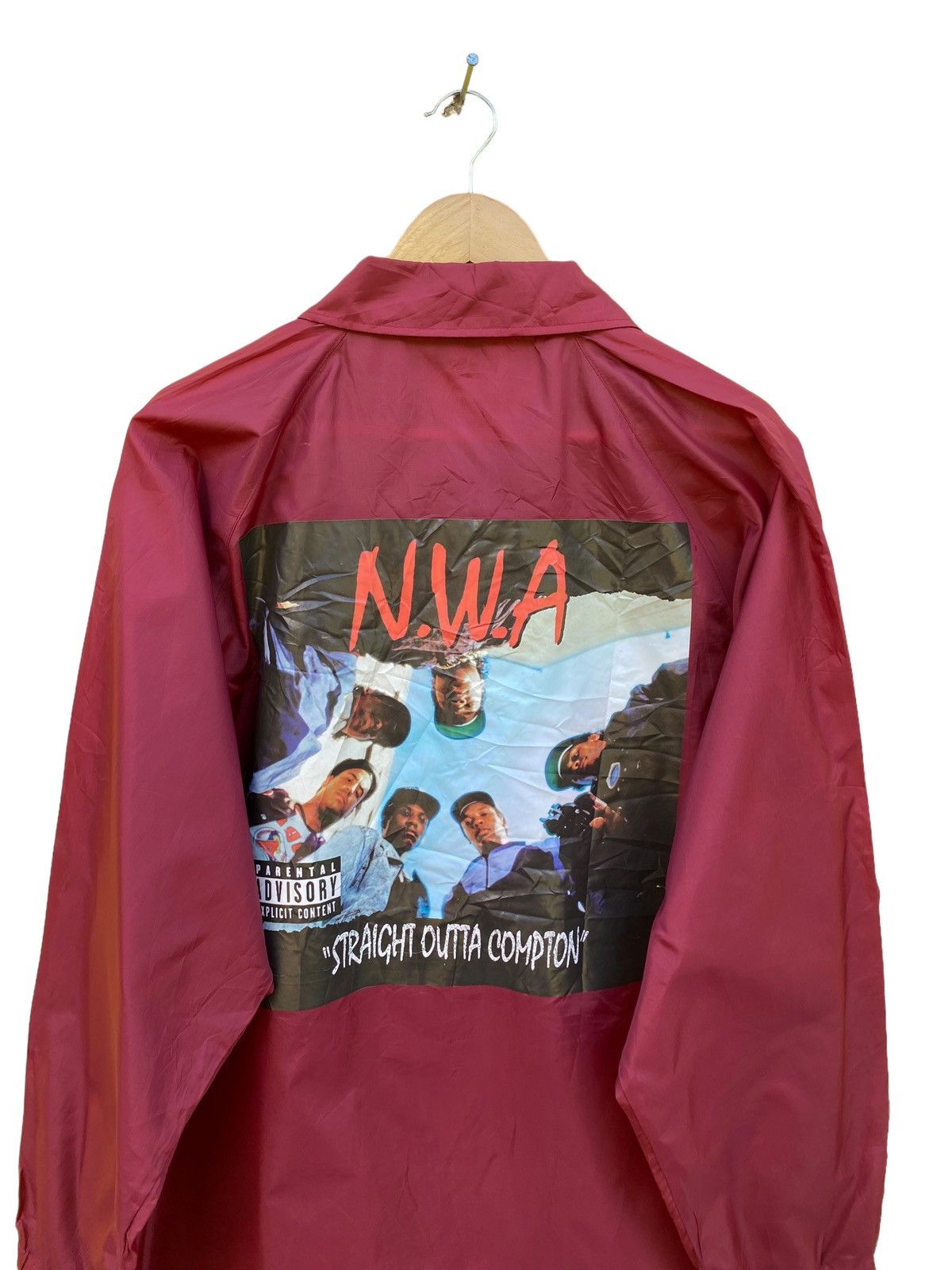 Rap Tees × Vintage Vintage Nwa windbreaker jacket Size US XL / EU 56 / 4 - 4 Thumbnail