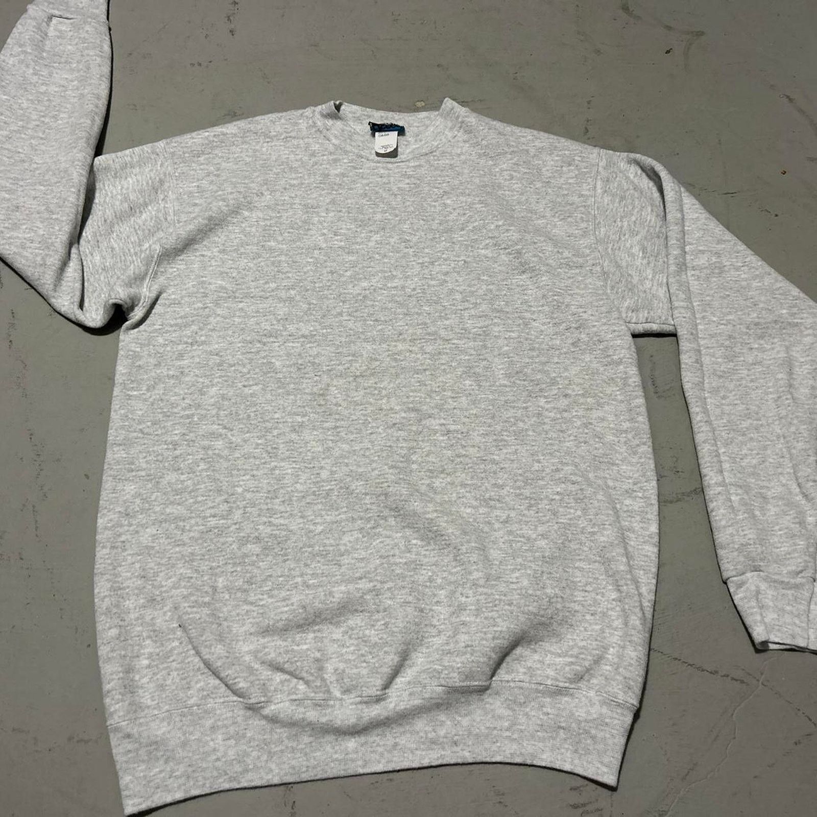 Other Big Tag Grey Ultra Fleece Vintage Essential Blank Sweatshirt Size US L / EU 52-54 / 3 - 1 Thumbnail