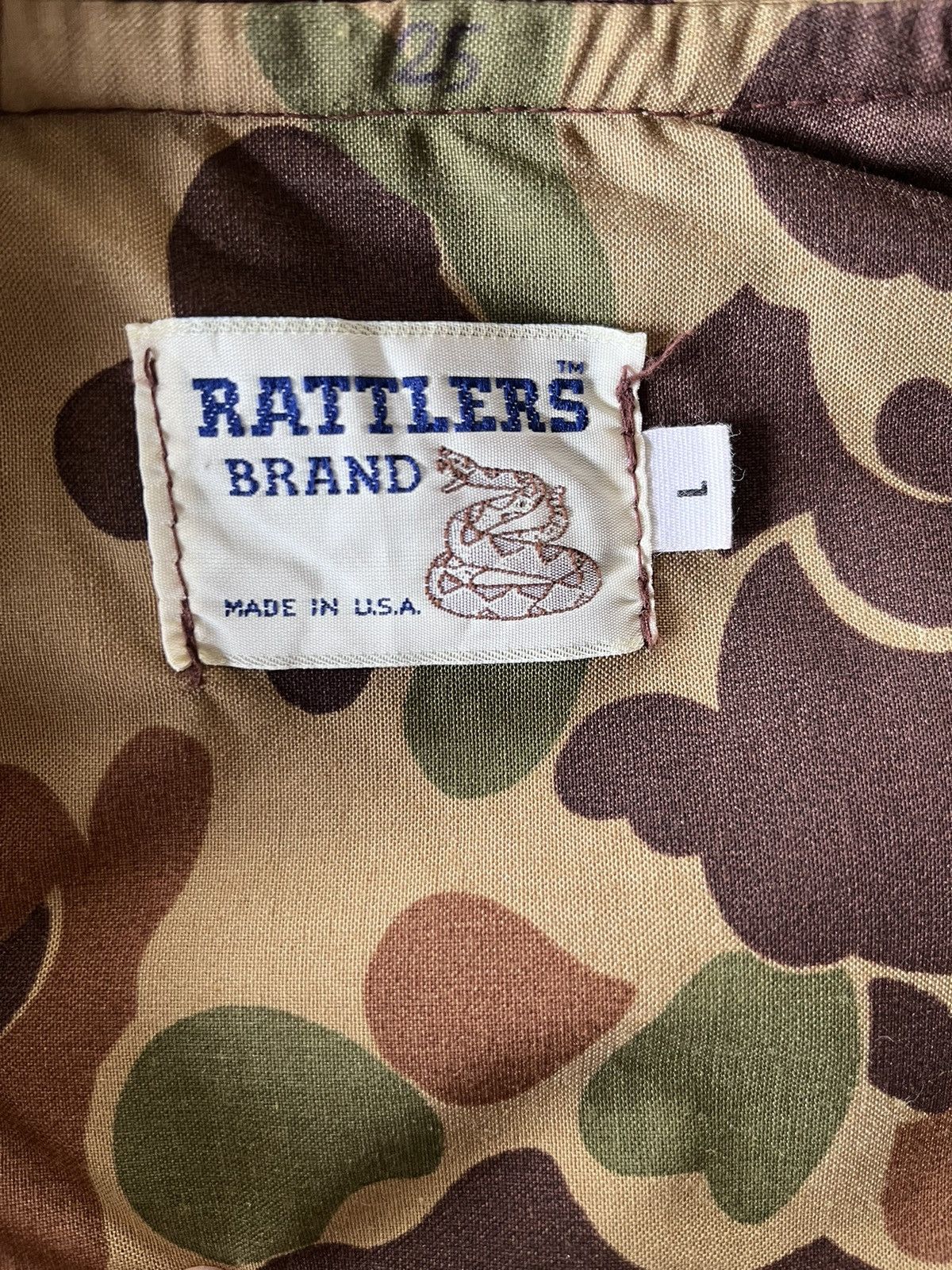 Vintage Vintage Rattlers Camo Vest Size US S / EU 44-46 / 1 - 10 Thumbnail