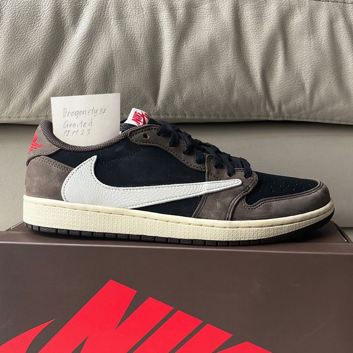 Travis Scott Air Jordan 1 Retro Low X Travis Scott Mocha | Grailed